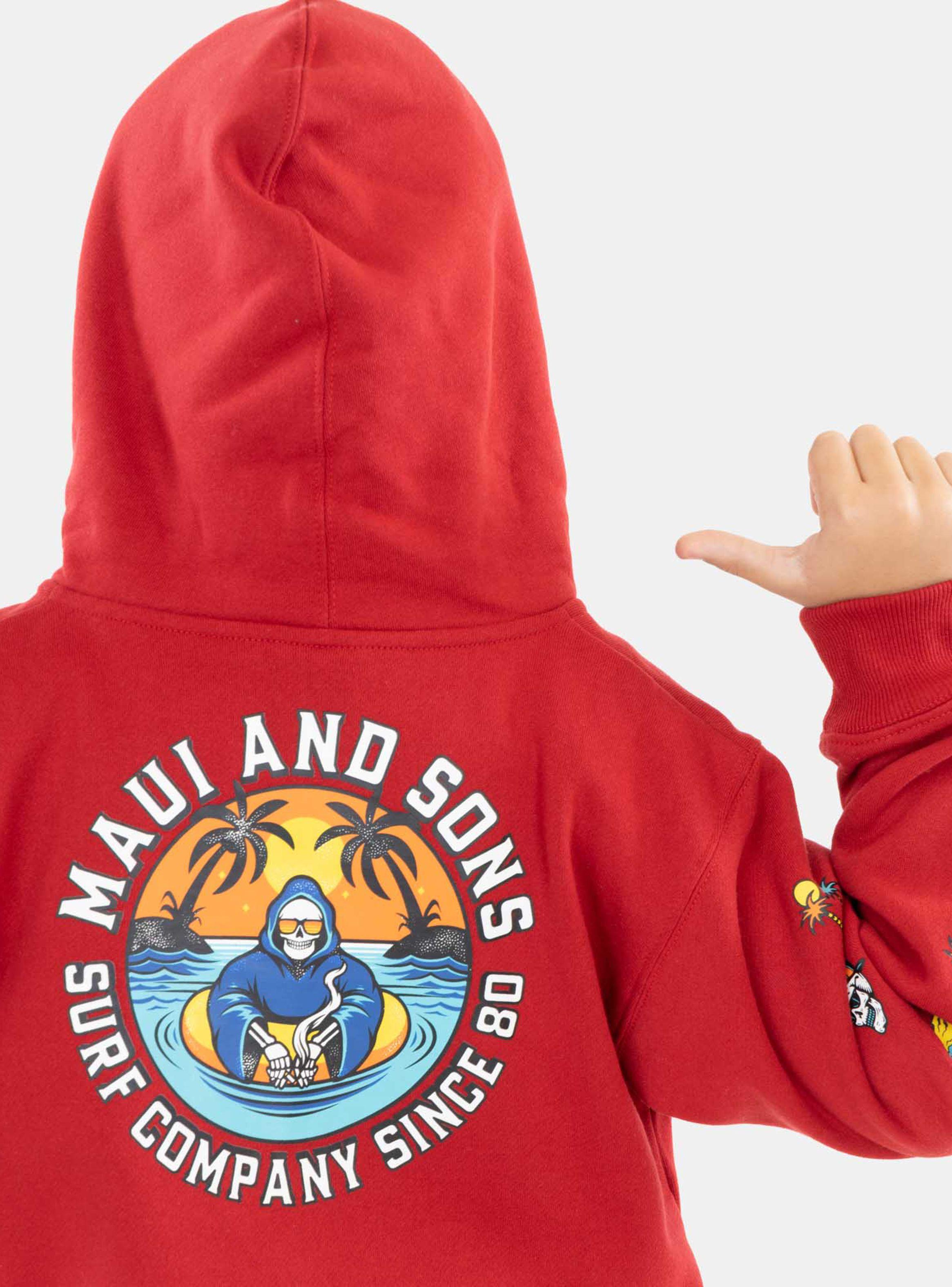 Polerón Ml Full Zippet Logo Print Capucha-2