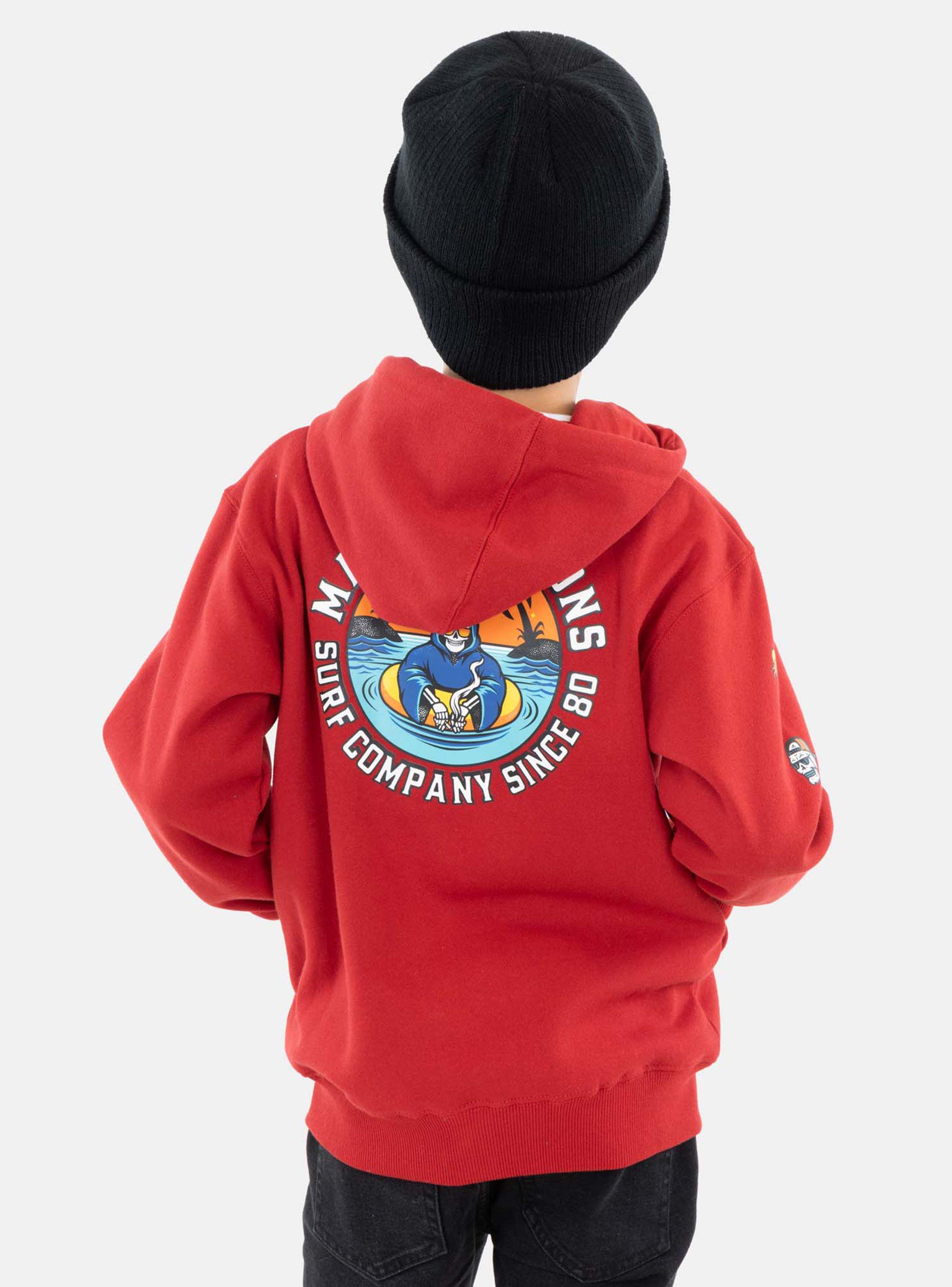 Polerón Ml Full Zippet Logo Print Capucha-1