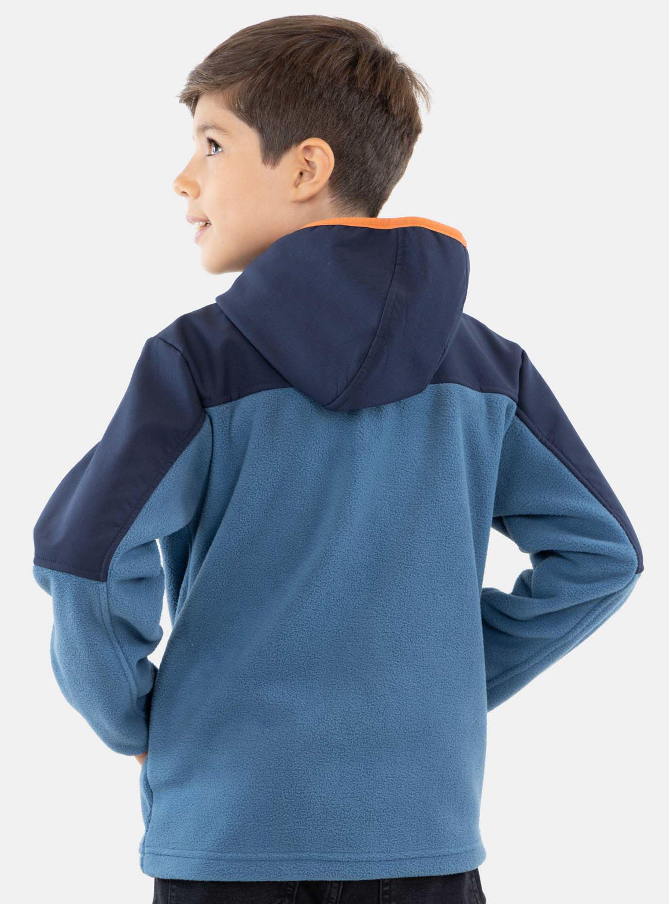Polerón Liso Denim Niño-1