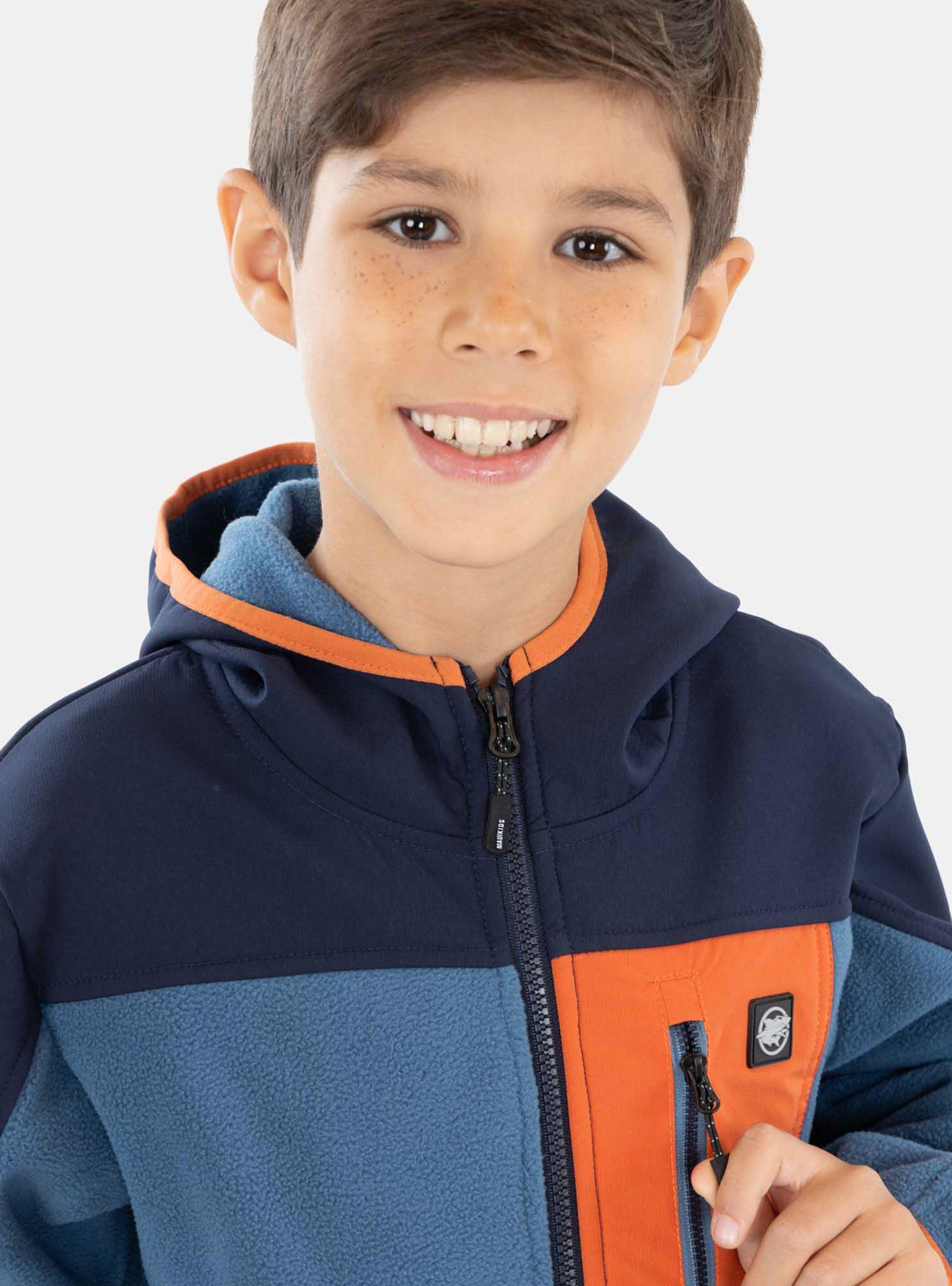 Polerón Liso Denim Niño-2