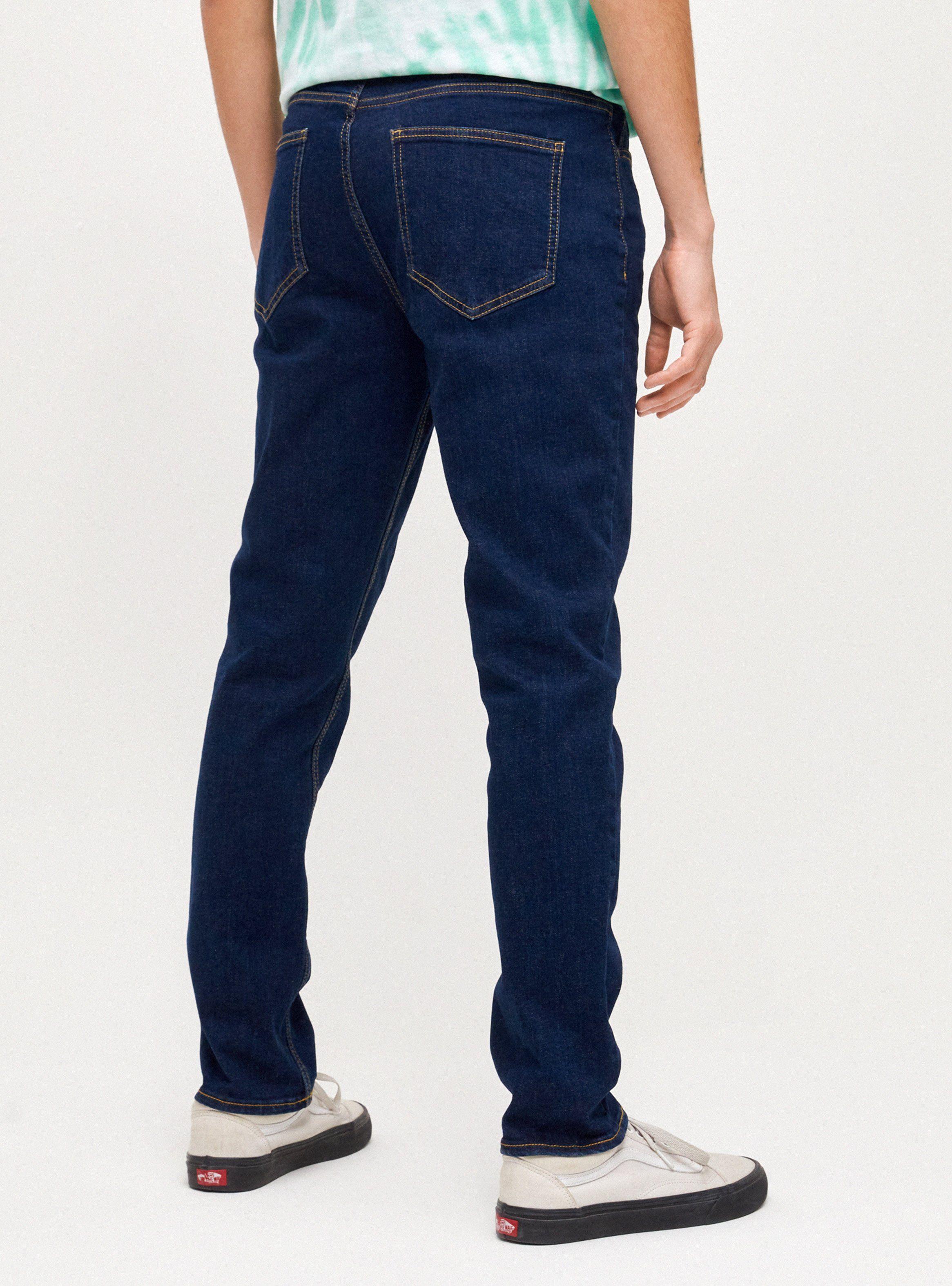 Jeans Casual Azul Oscuro Skinny Fit-2