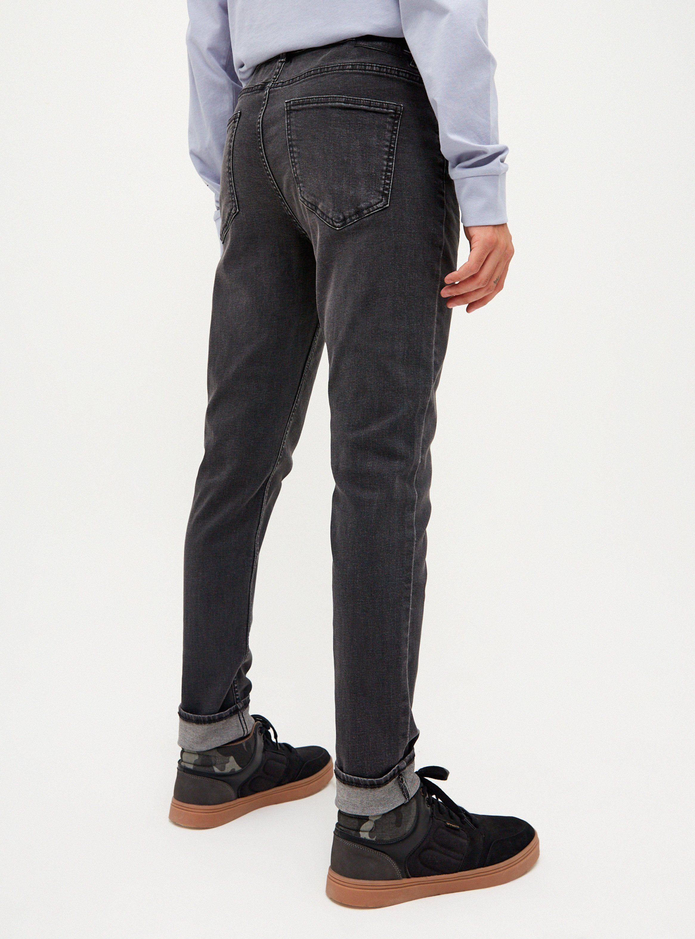 Jeans Super Skinny Fit Gris-1