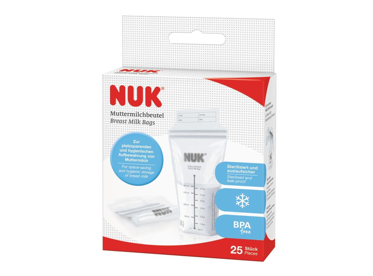 Bolsas Nuk Contenedoras de Leche 25 Unidades Nuk-1