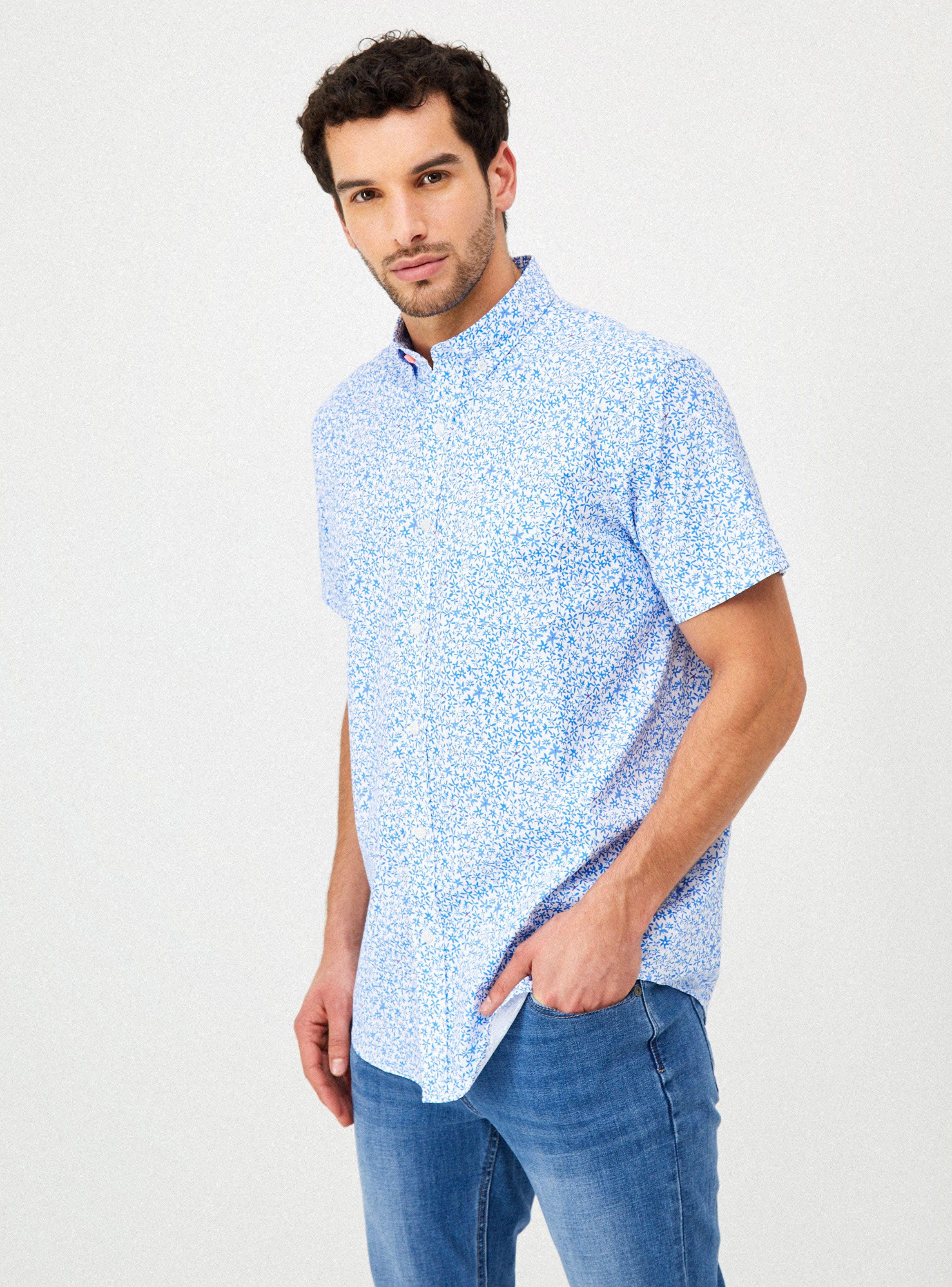 Camisa Básica Manga Corta-0