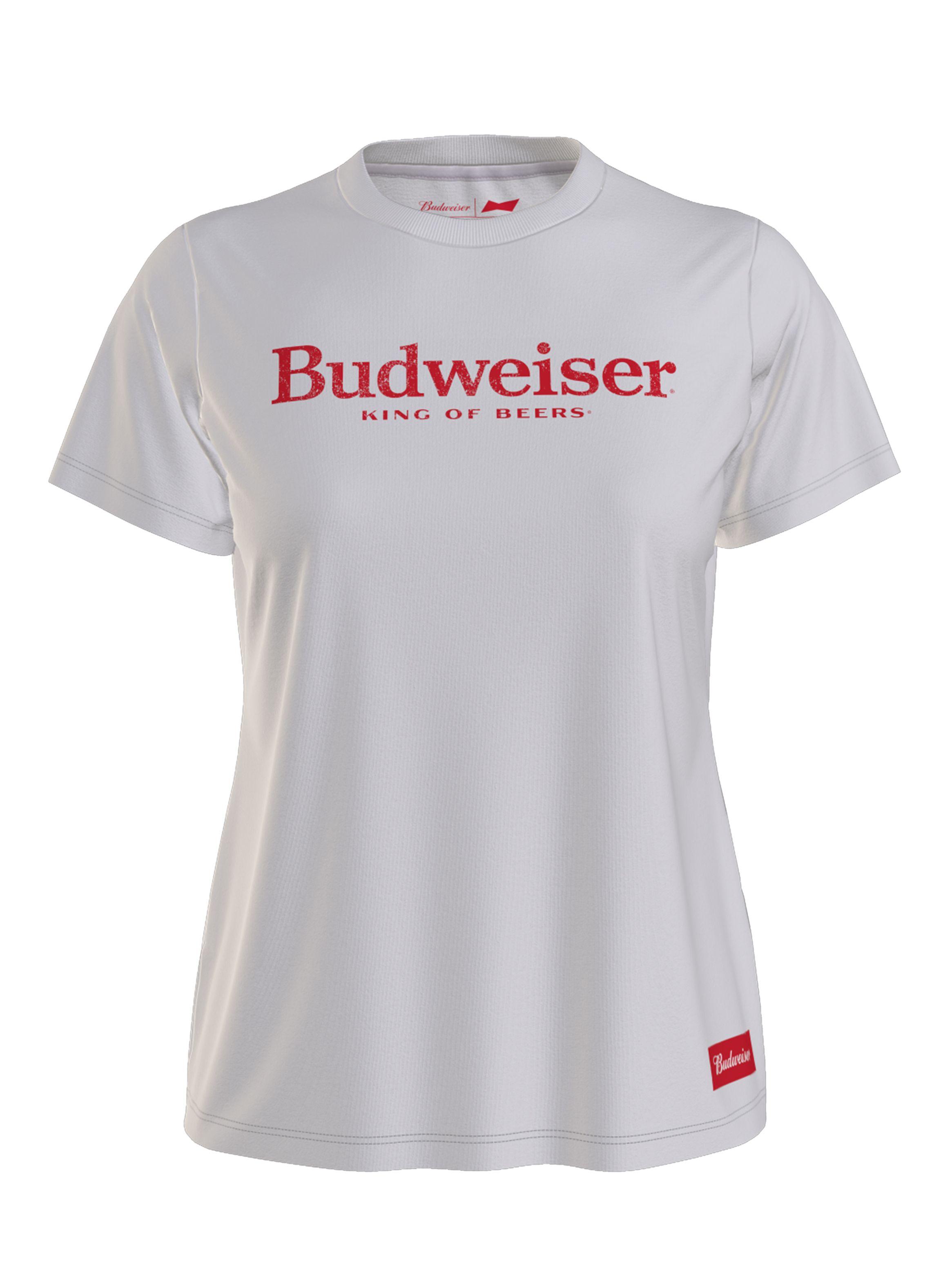 Polera Name Budweiser  Manga Corta-0