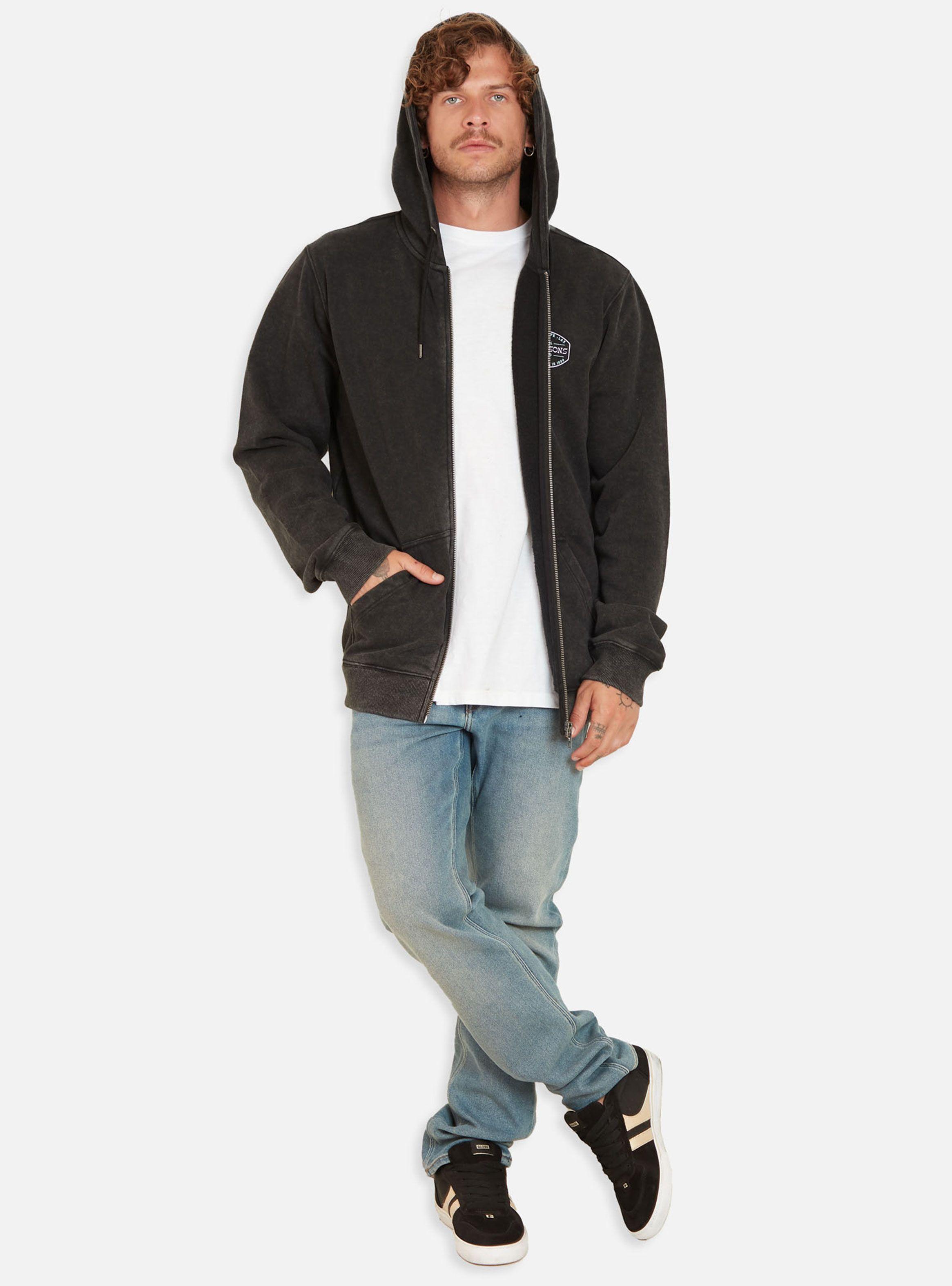 Polerón Full Cierre Print Back Estilo Canguro-3