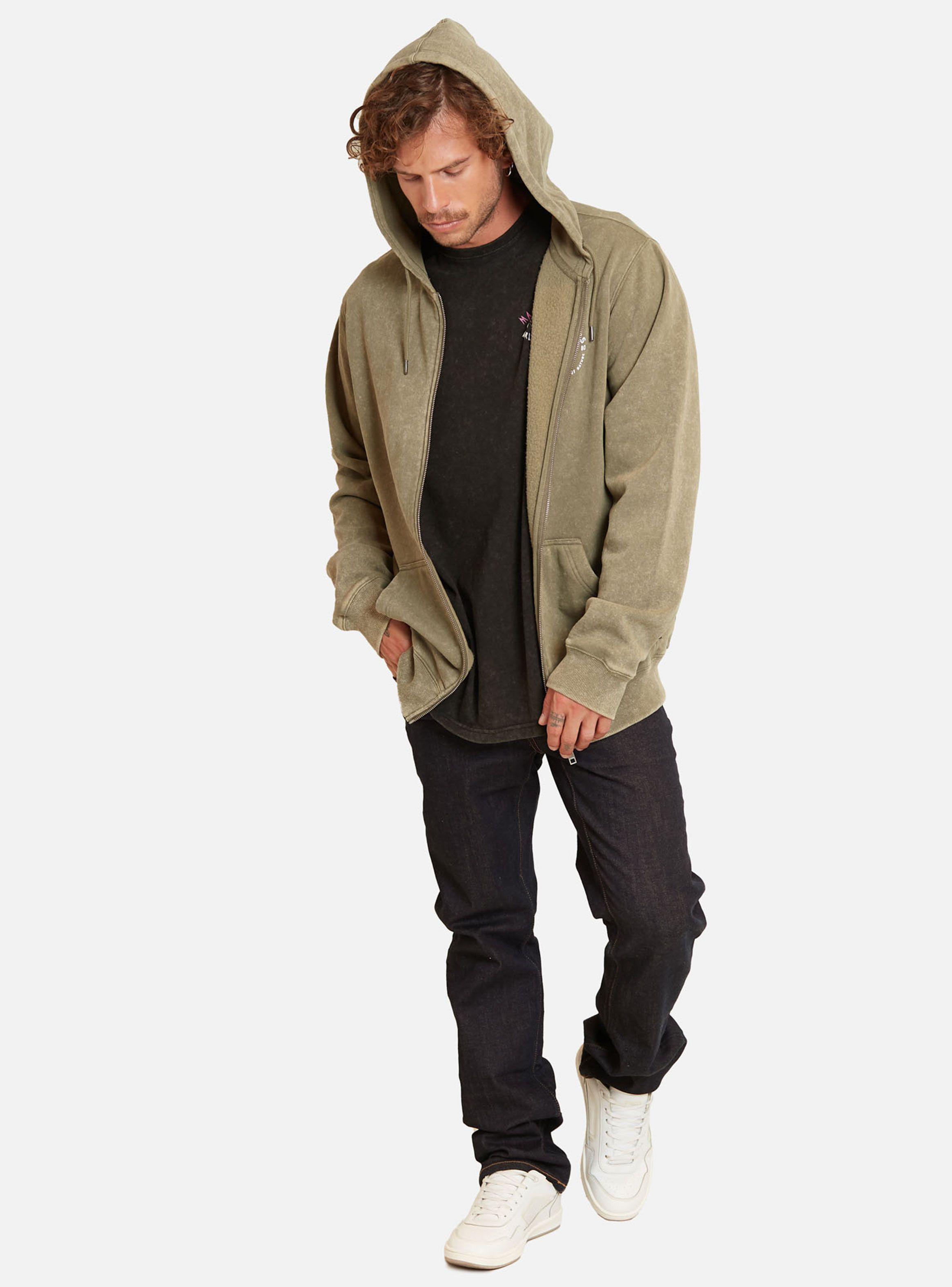 Polerón Full Cierre Print Back Capucha-3