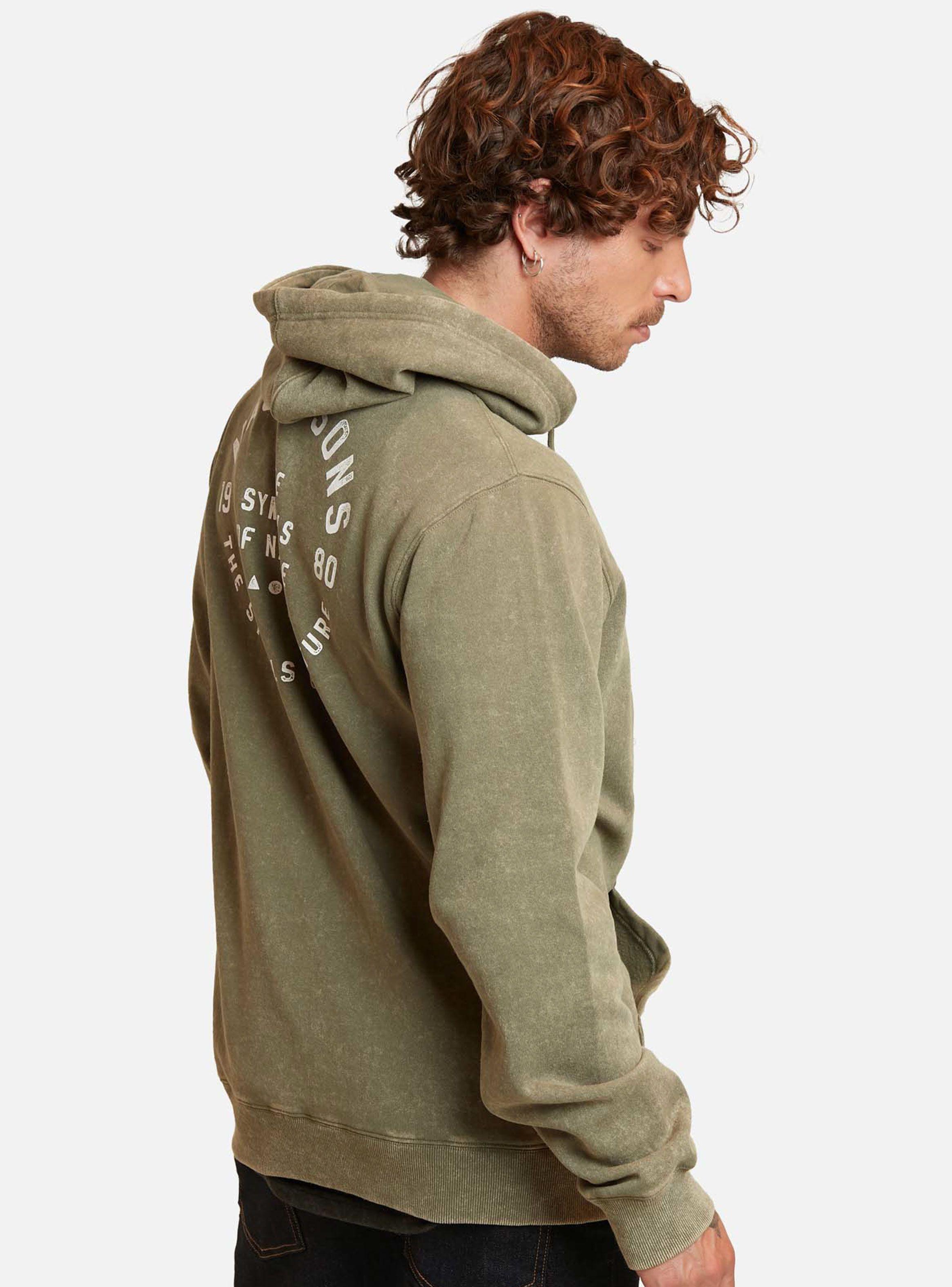 Polerón Full Cierre Print Back Capucha-1