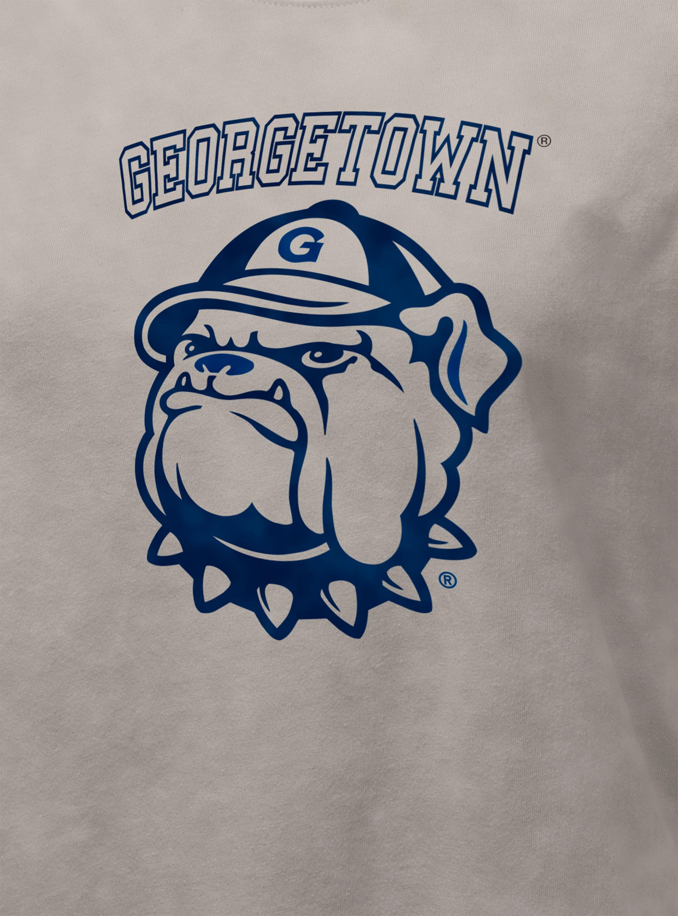 Crop Top Georgetown Preppy Style-Tie Dye-2