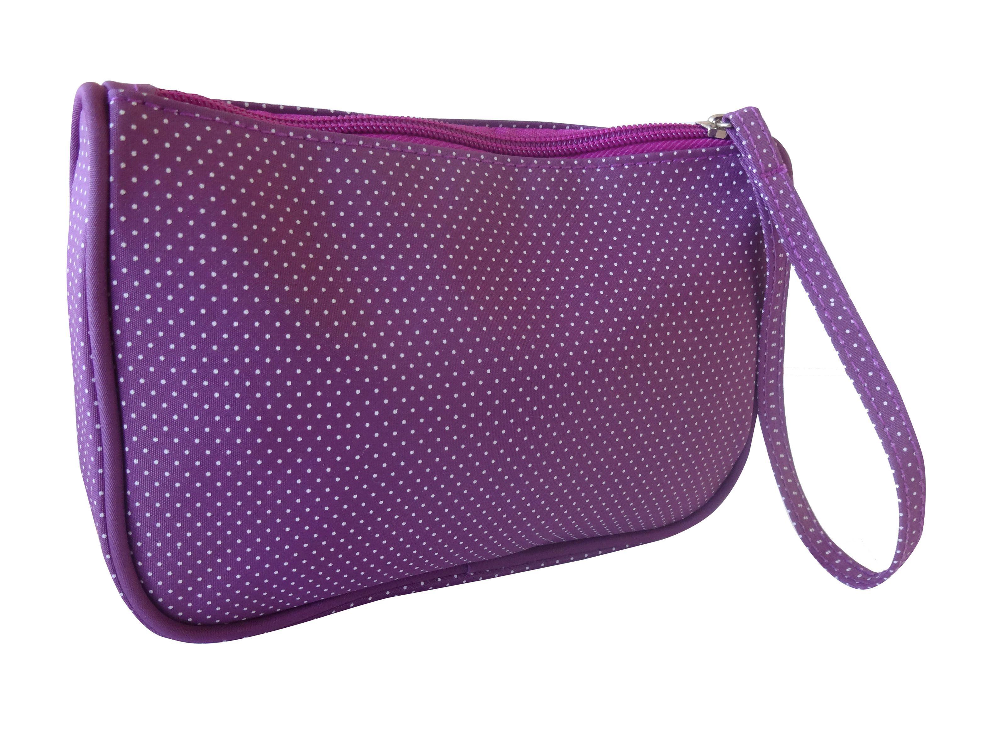 Cosmetiquero BOP Maquillaje Morado Puntos-1