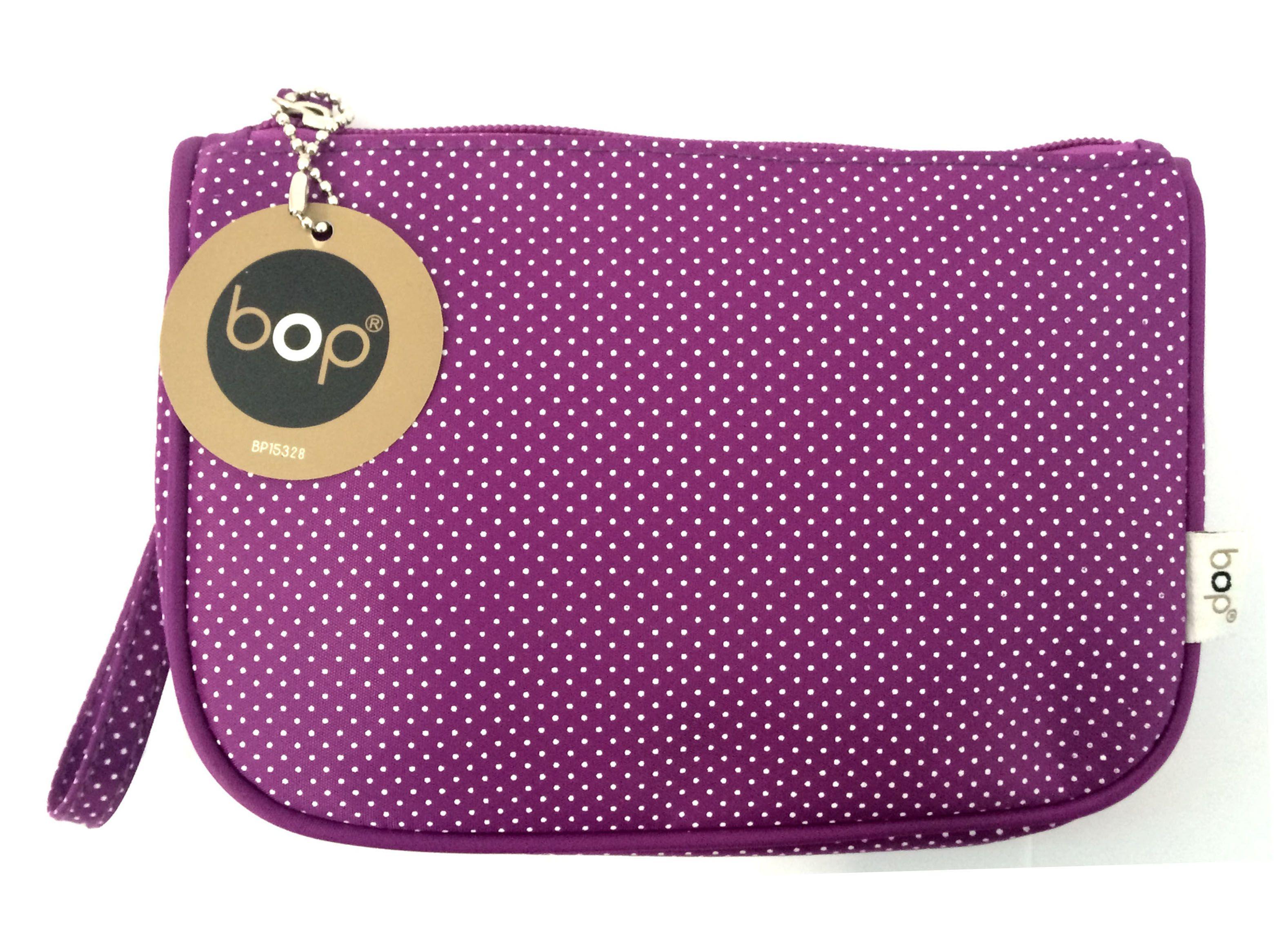 Cosmetiquero BOP Maquillaje Morado Puntos-0