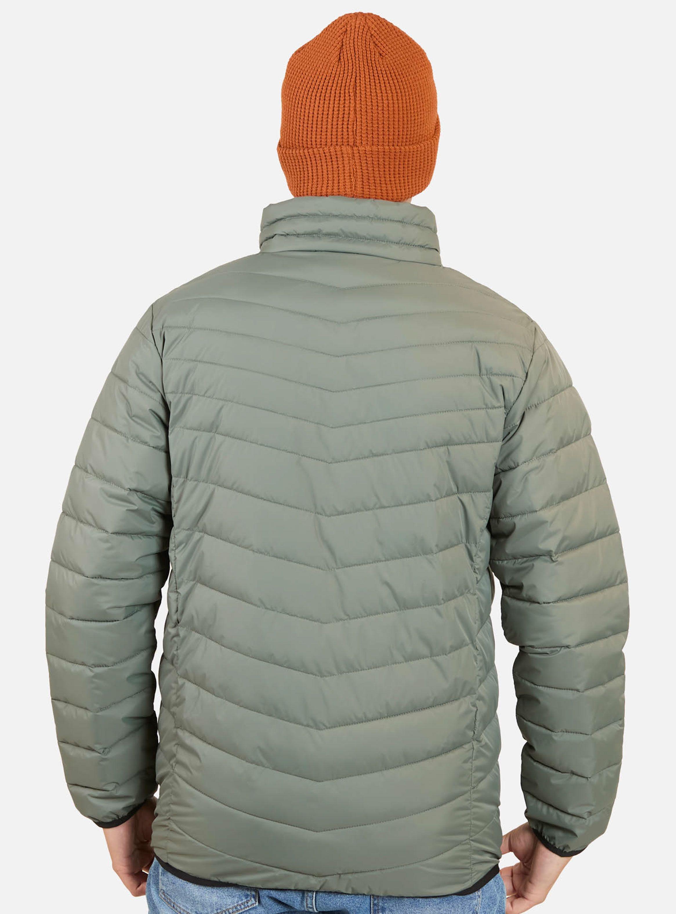 Parka Estilo Puffa Full Cierre Unicolor-1