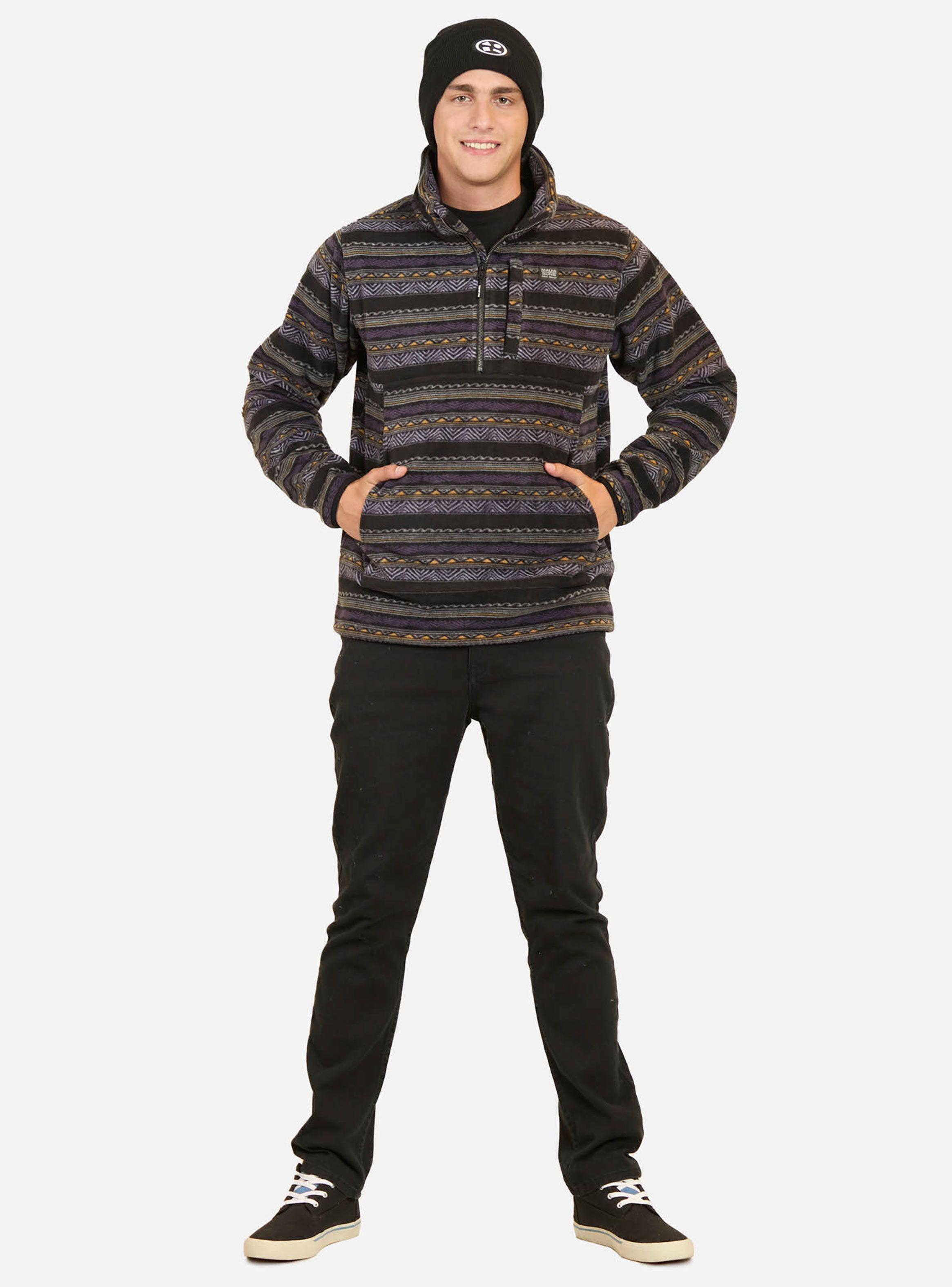 Polerón Full Print Étnico Bolsillo Canguro-3