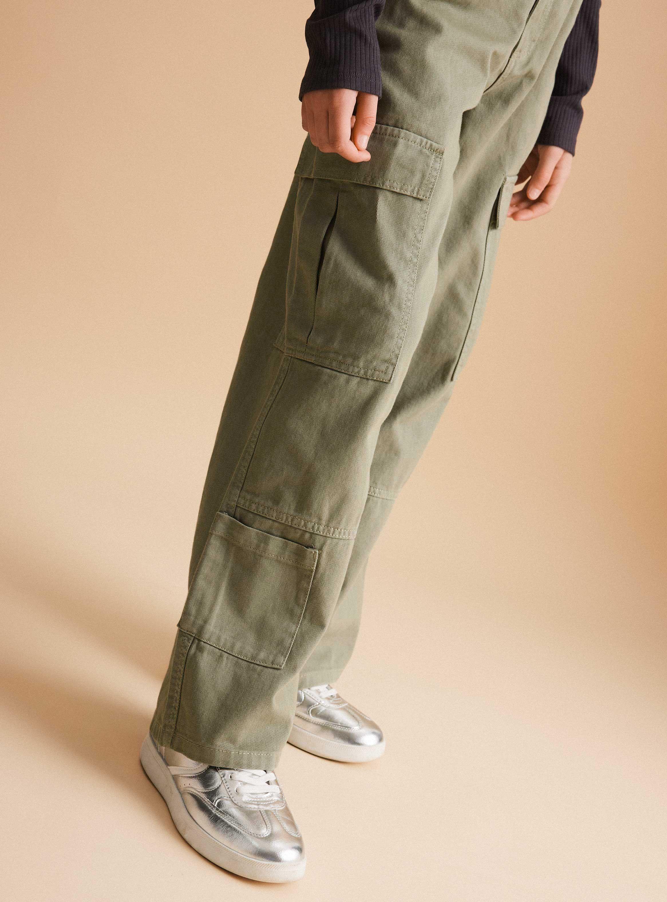 Pantalón Bolsillos Cargo-1