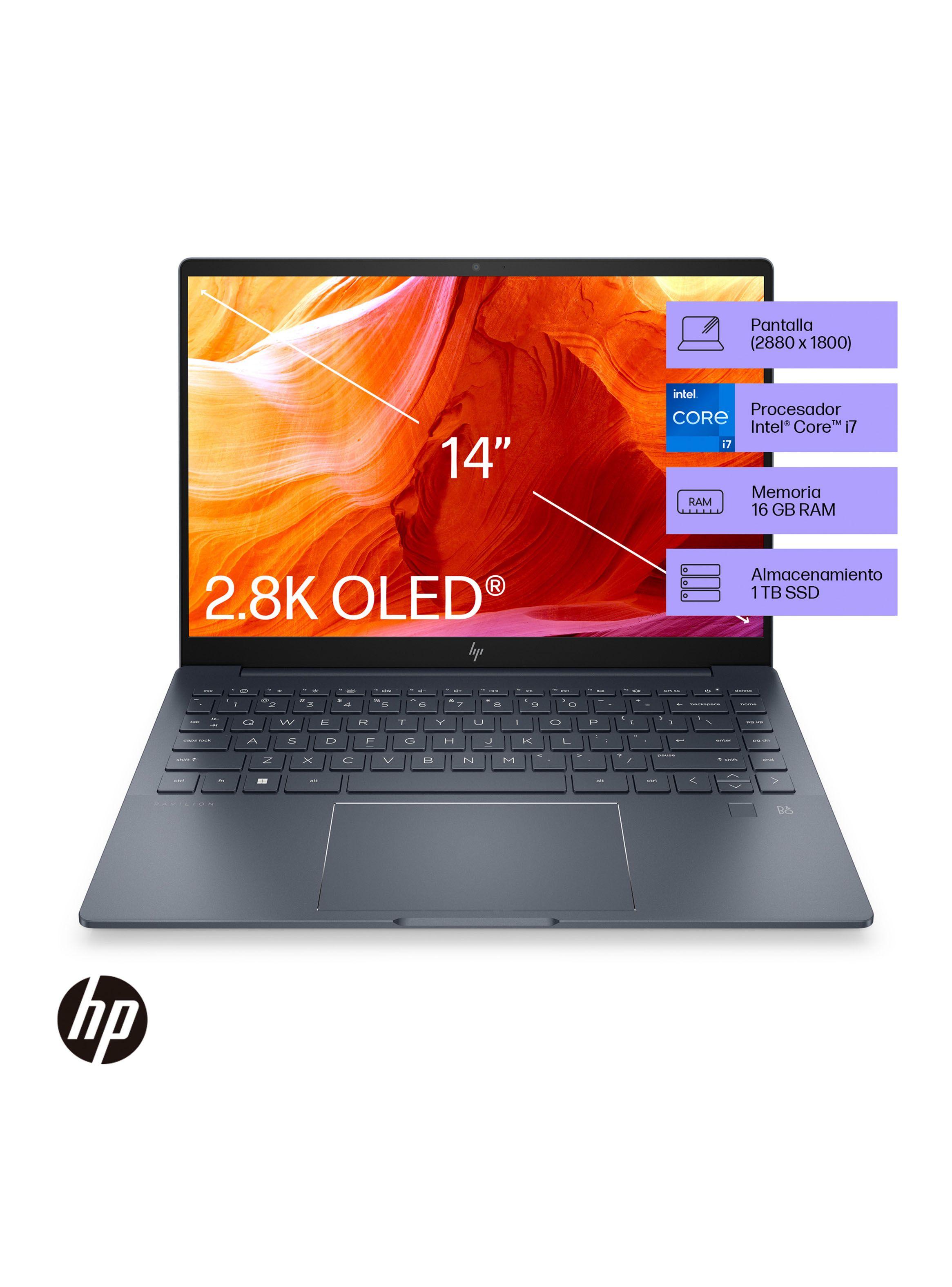 Notebook Pavilion Plus 14-eh1003la Intel Core i7 16GB RAM NVIDIA GeForce RTX 2050 1TB SSD 14" 2.8K Windows 11 Home-4