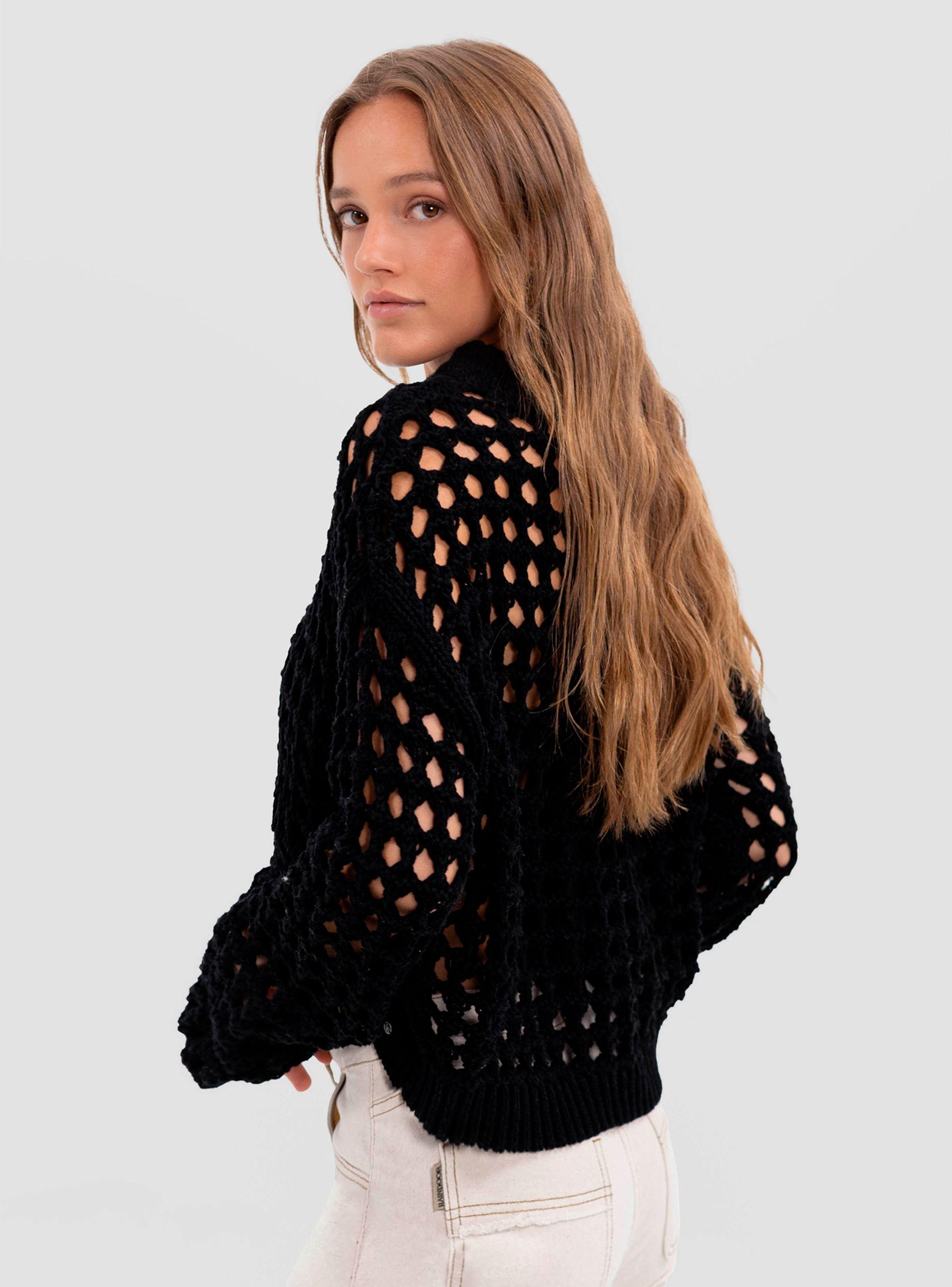 Sweater Mesh Back-2