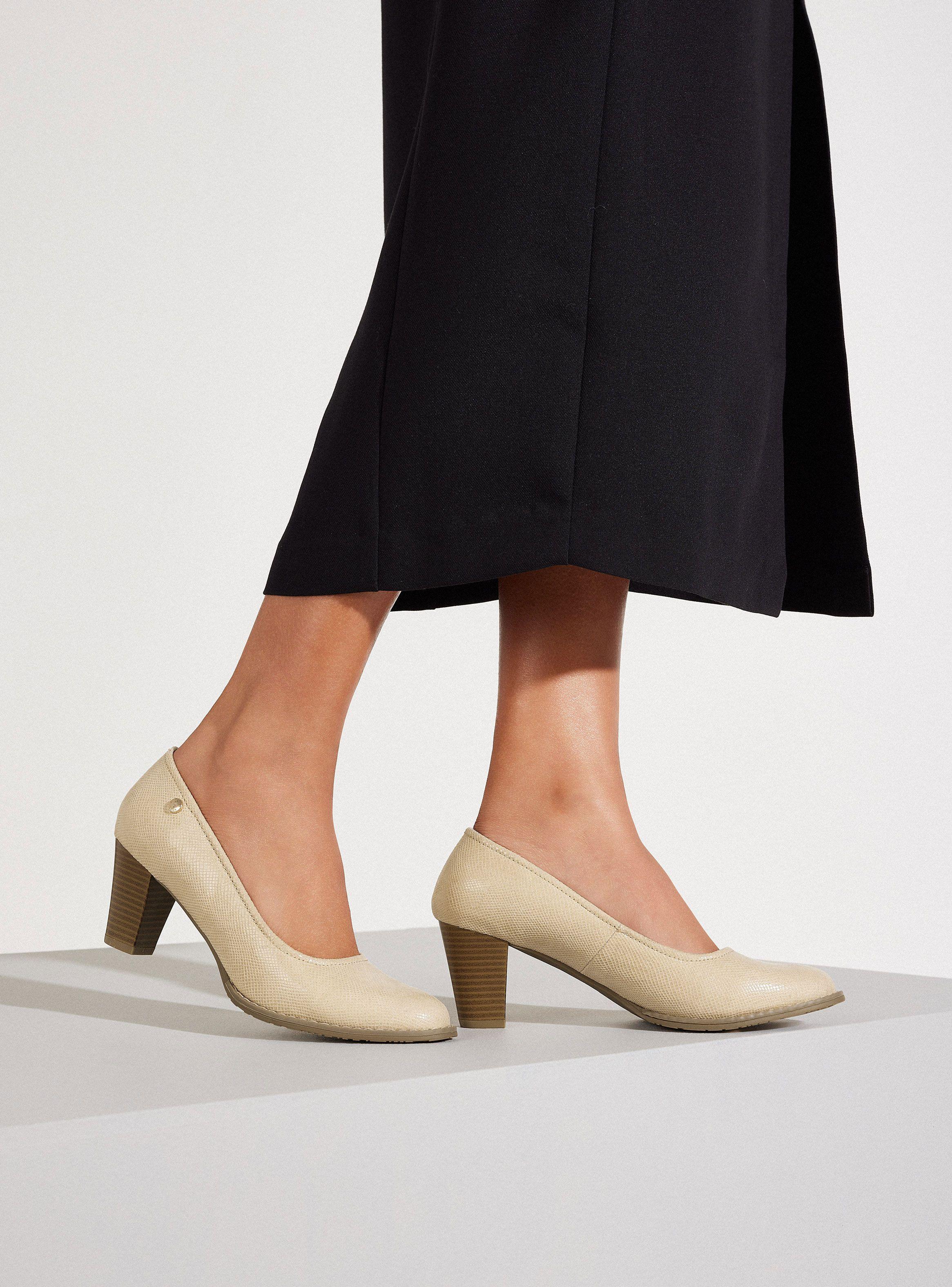 Zapato de Vestir Texturizado Mujer-0