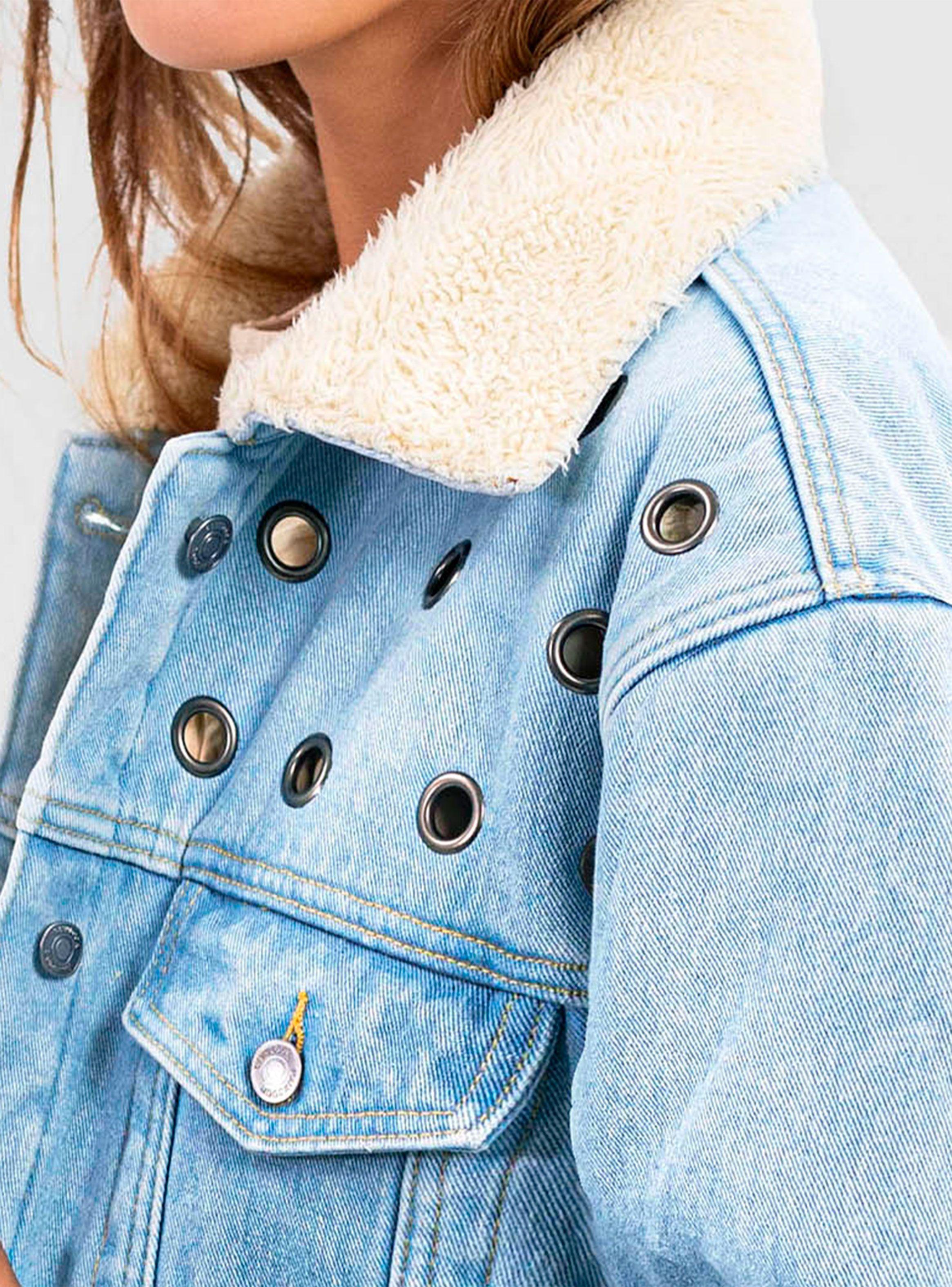 Chaqueta Denim Ojetillos Light-3