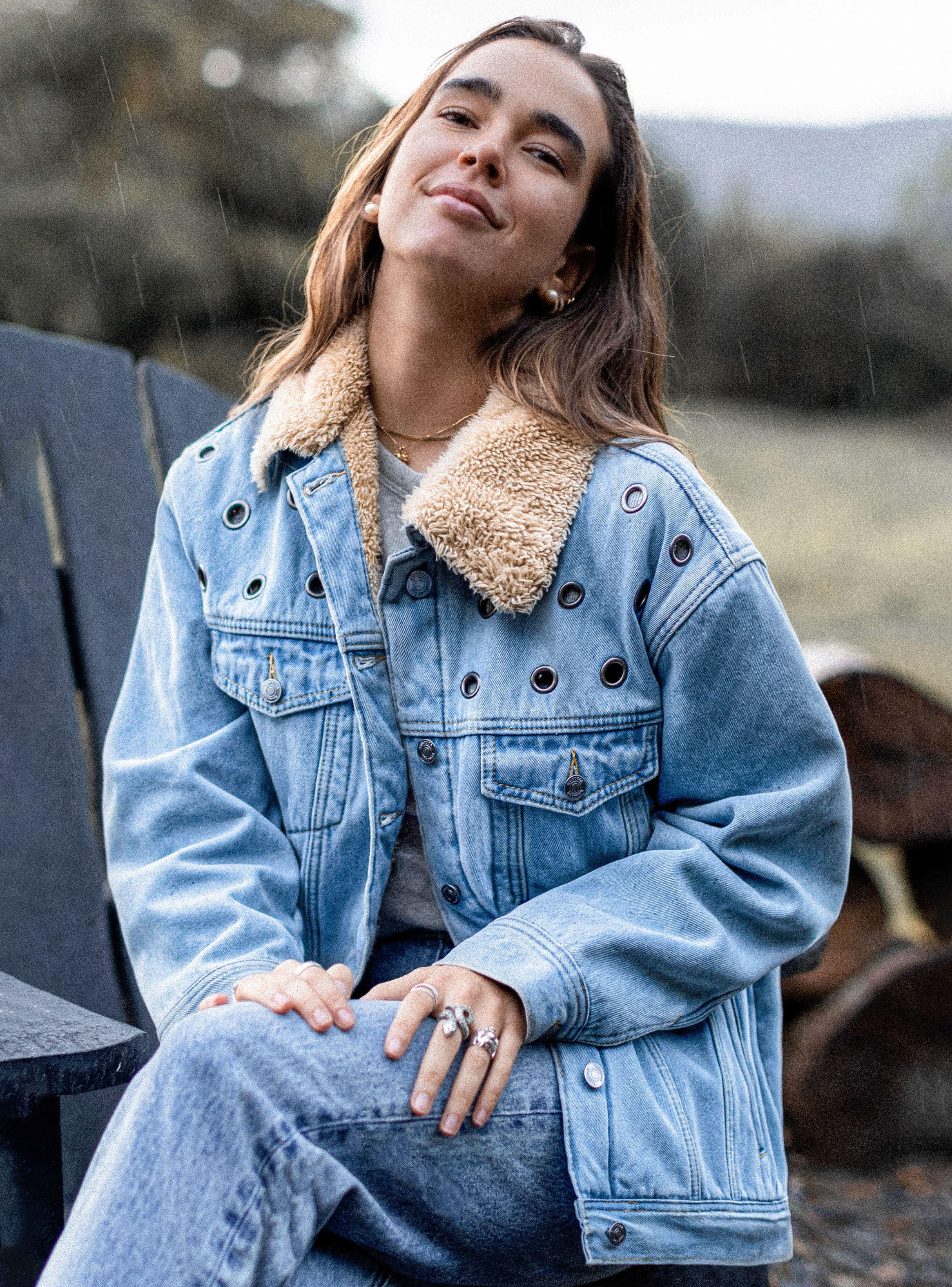Chaqueta Denim Ojetillos Light-0