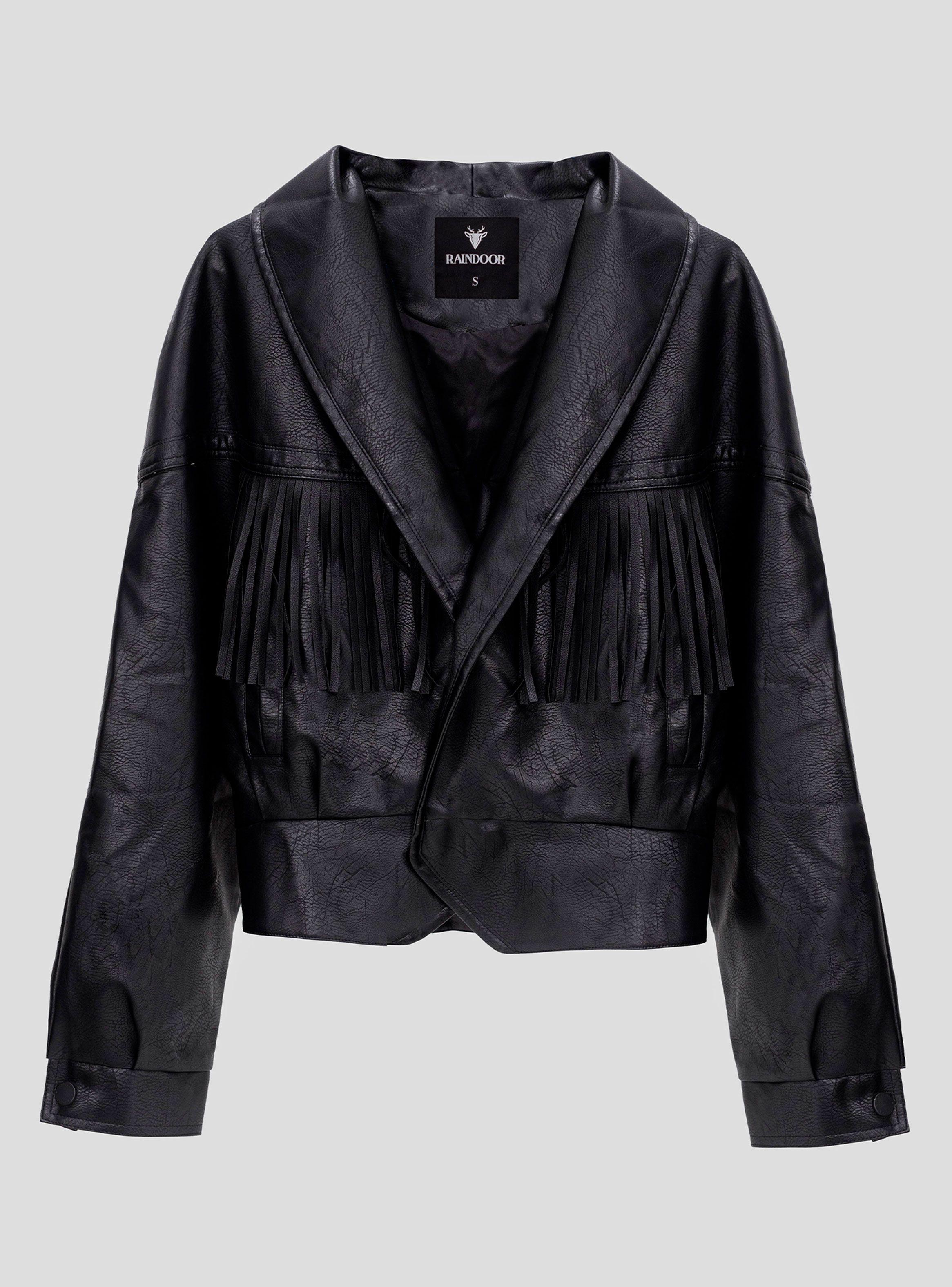 Chaqueta Flecos P.U. Black-4
