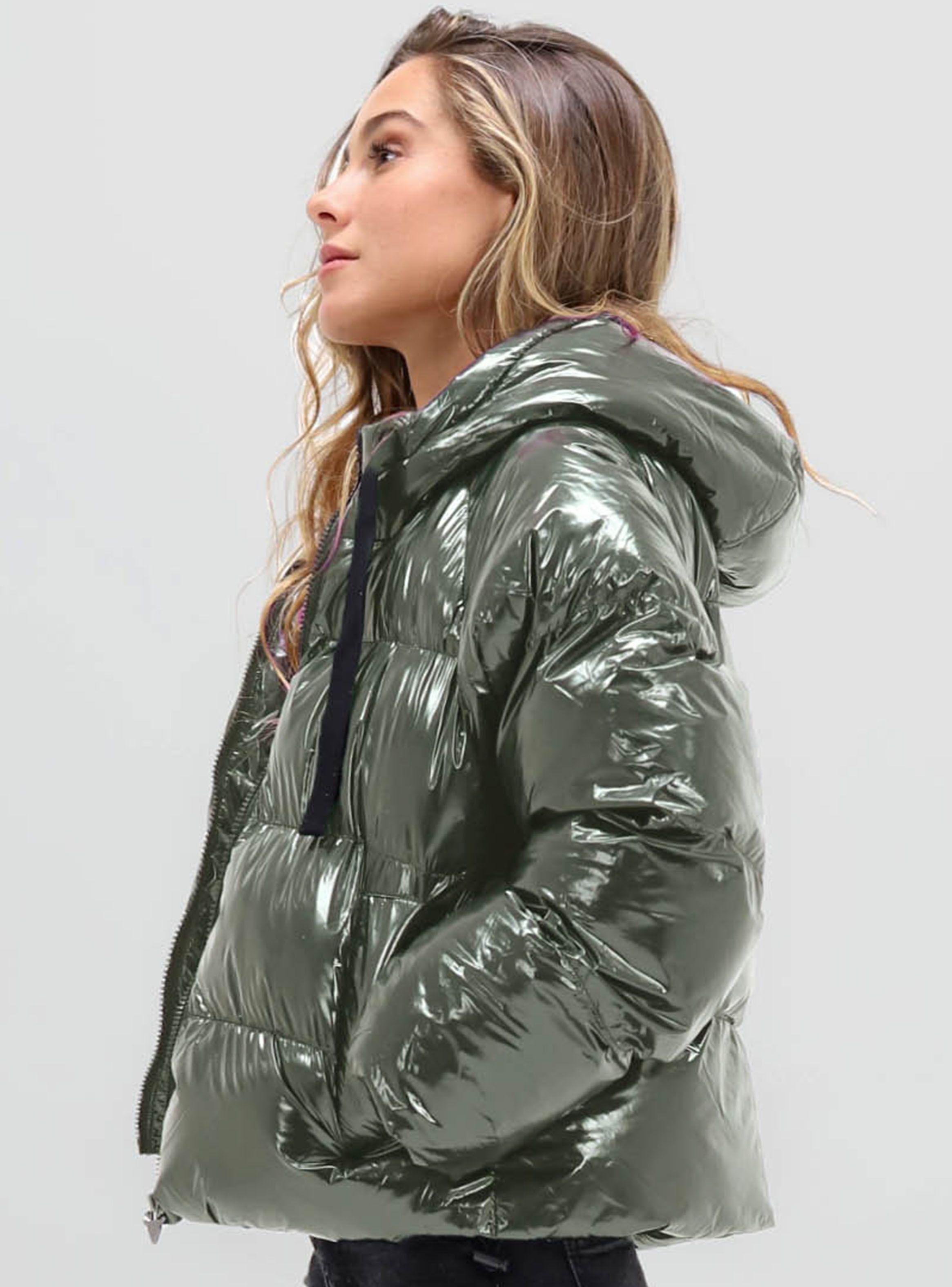 Parka Puffer Metalizada Blak-3