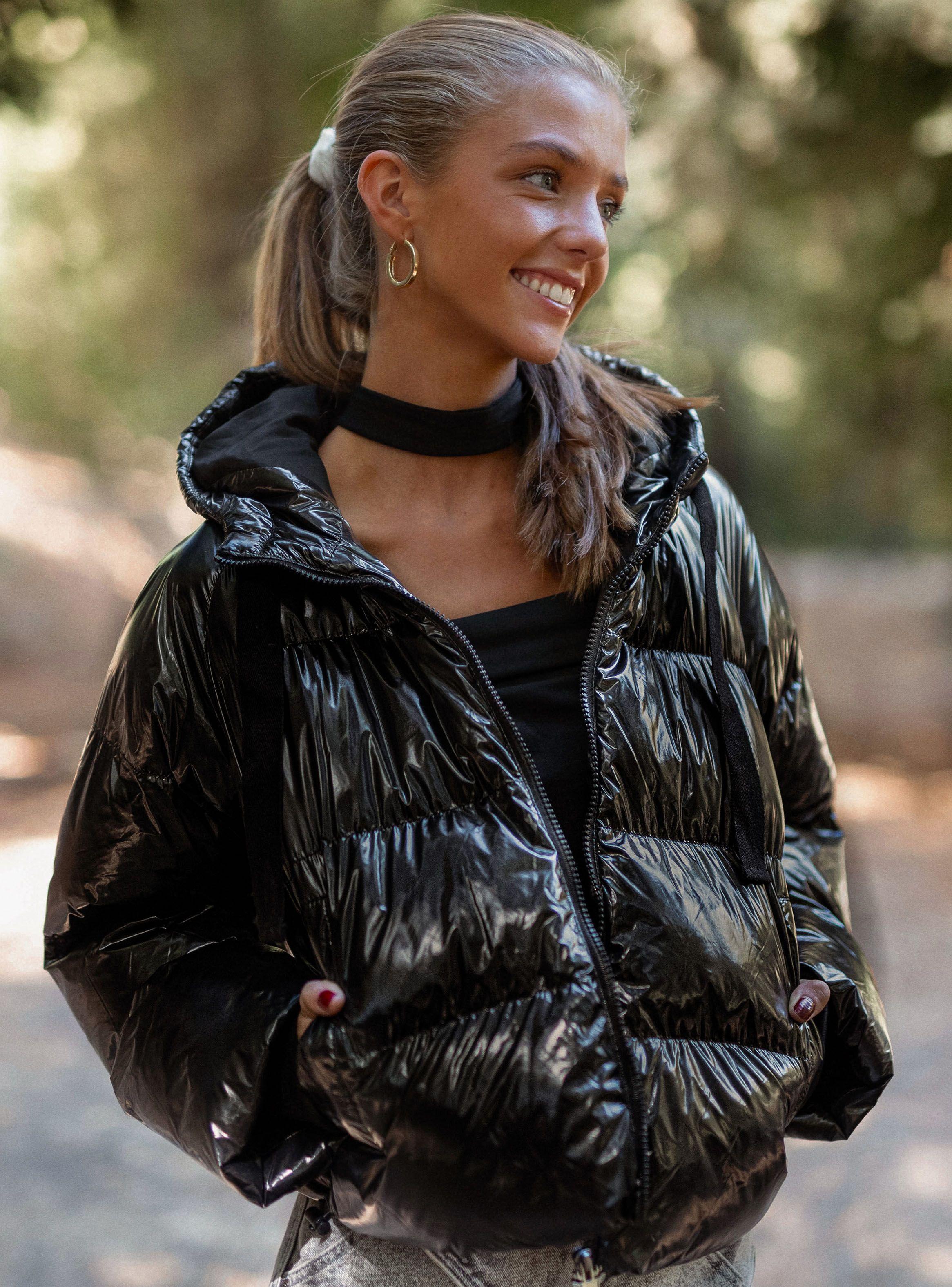 Parka Puffer Metalizada Blak-0