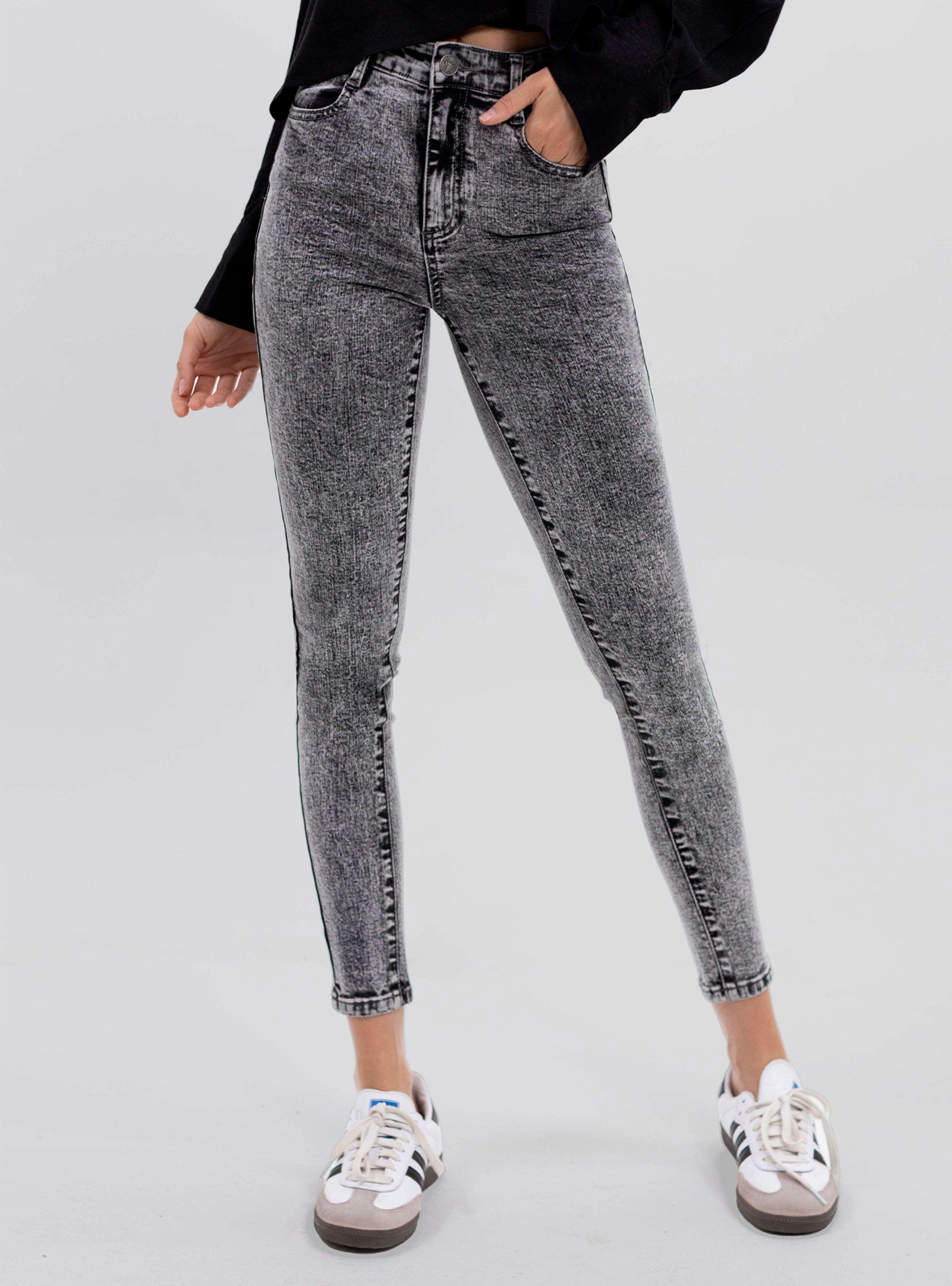 Jeans Skinny Bleu-0