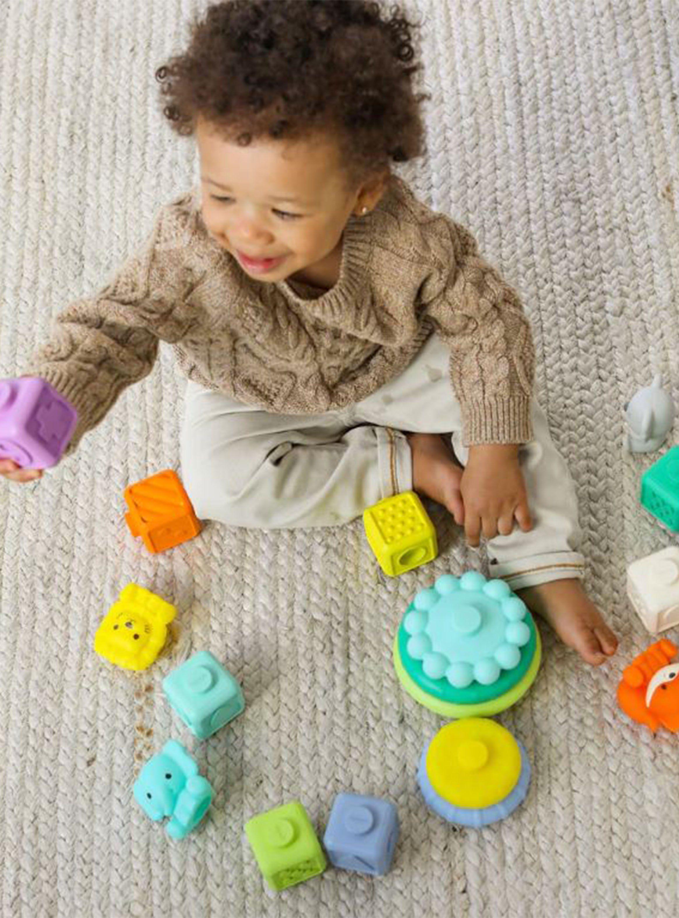 Set de Bloques Estimulacion Bebe Activity Play Infantino-3