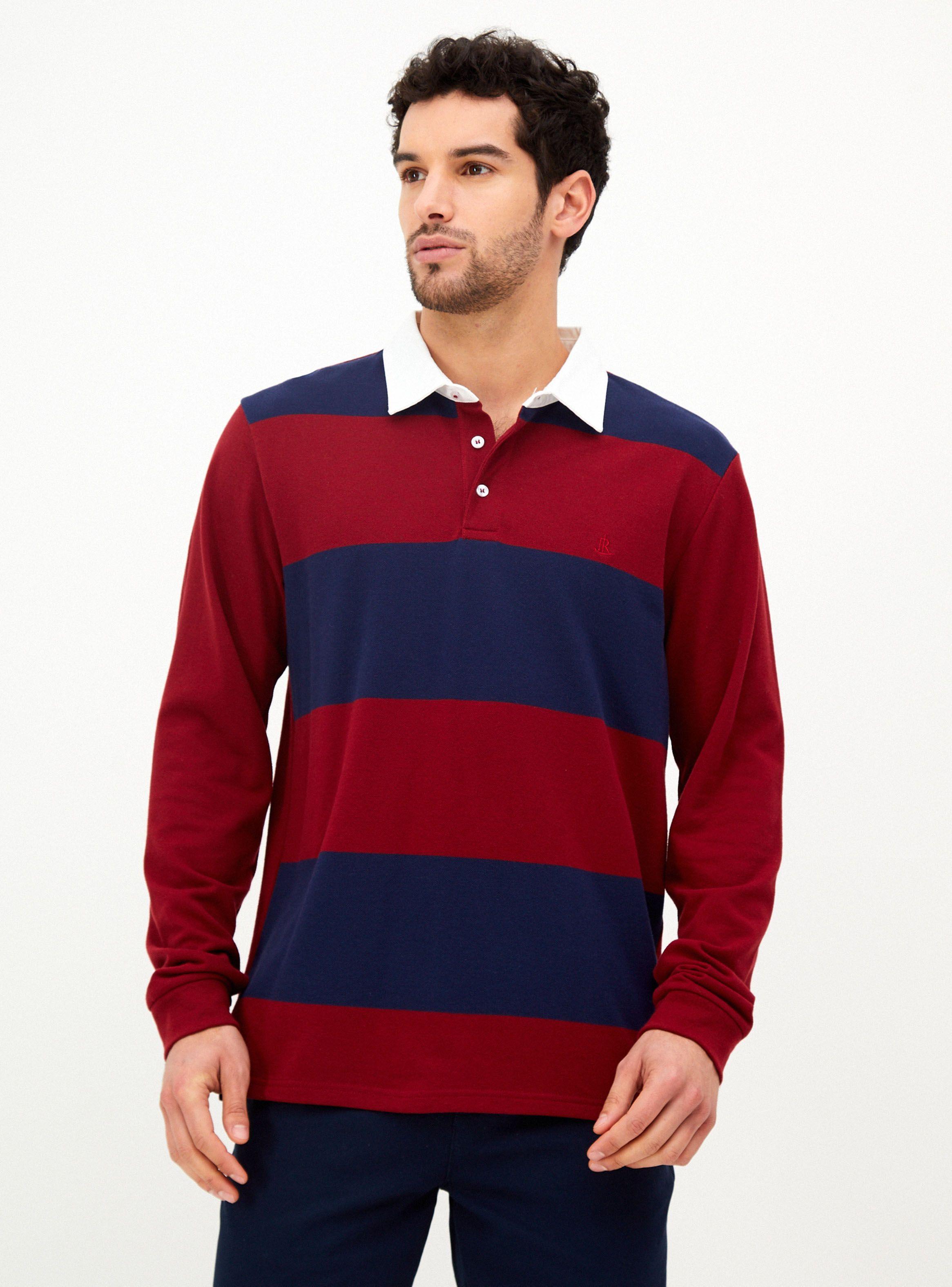 Polera Cuello Piqué Manga Larga-0
