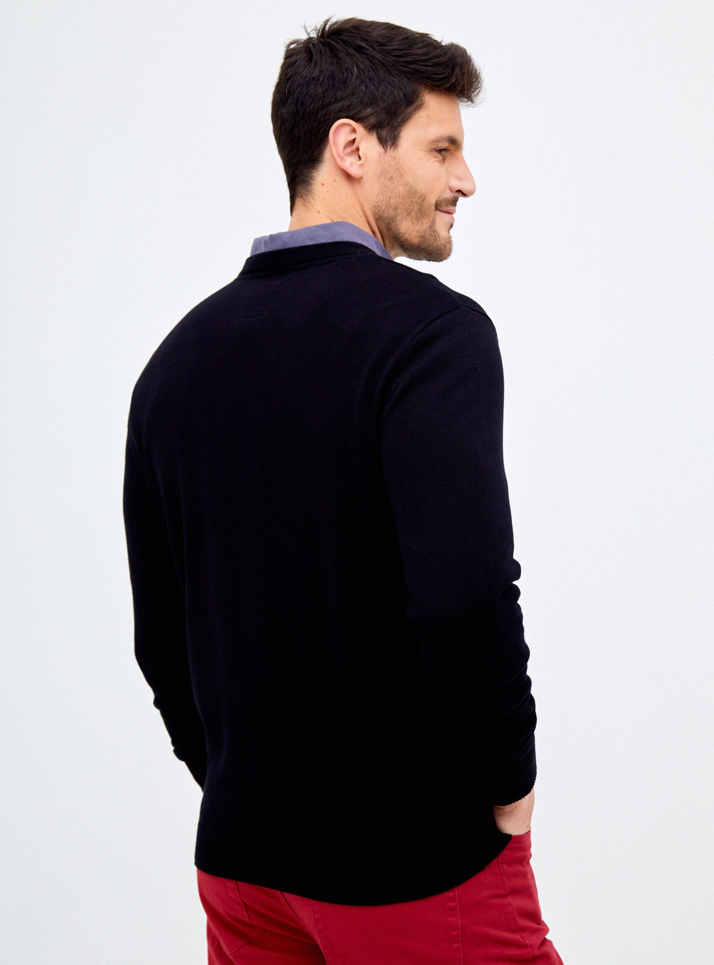 Sweater Cuello Redondo Tejido-1