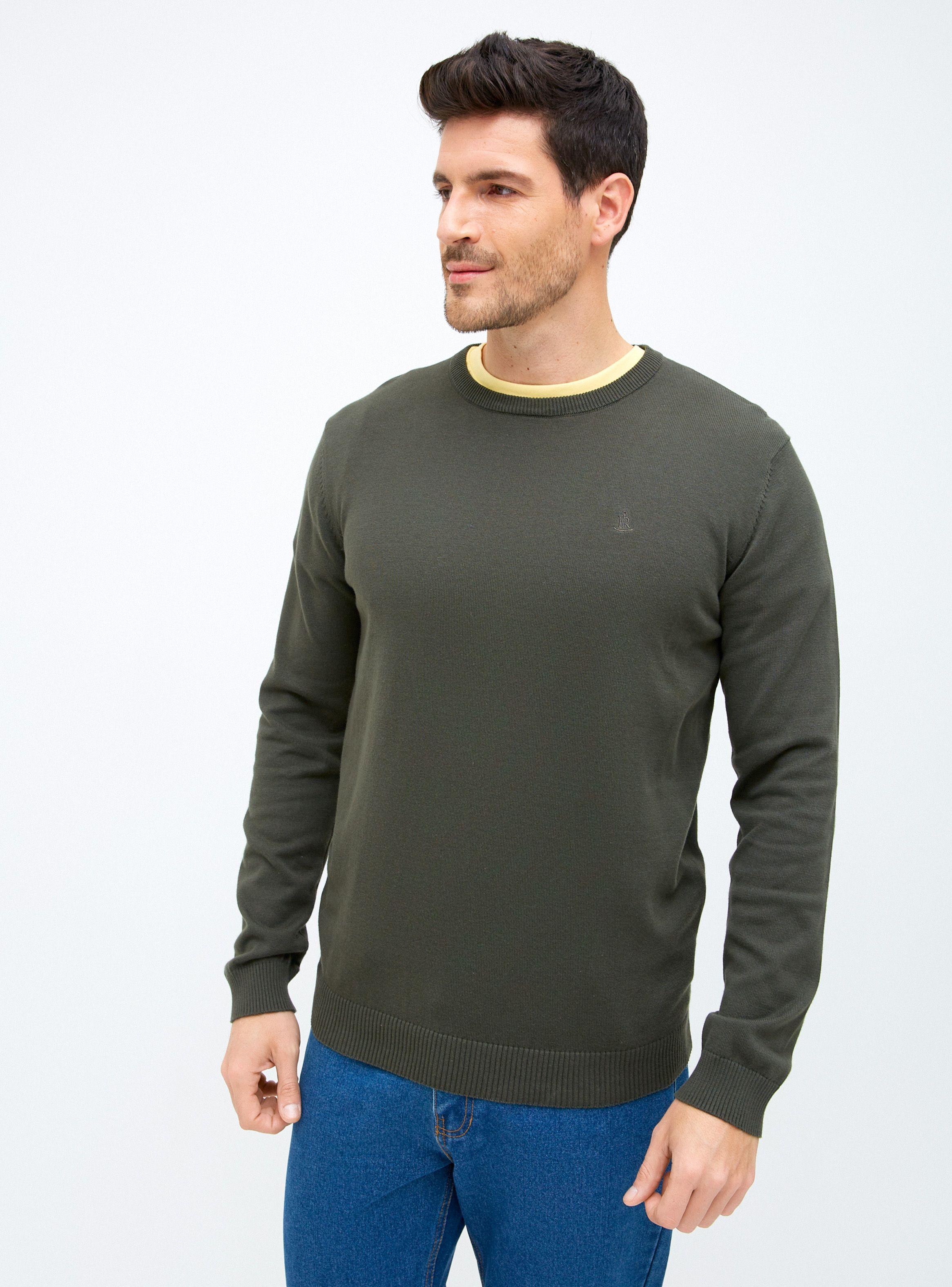 Sweater Cuello Redondo Tejido-0
