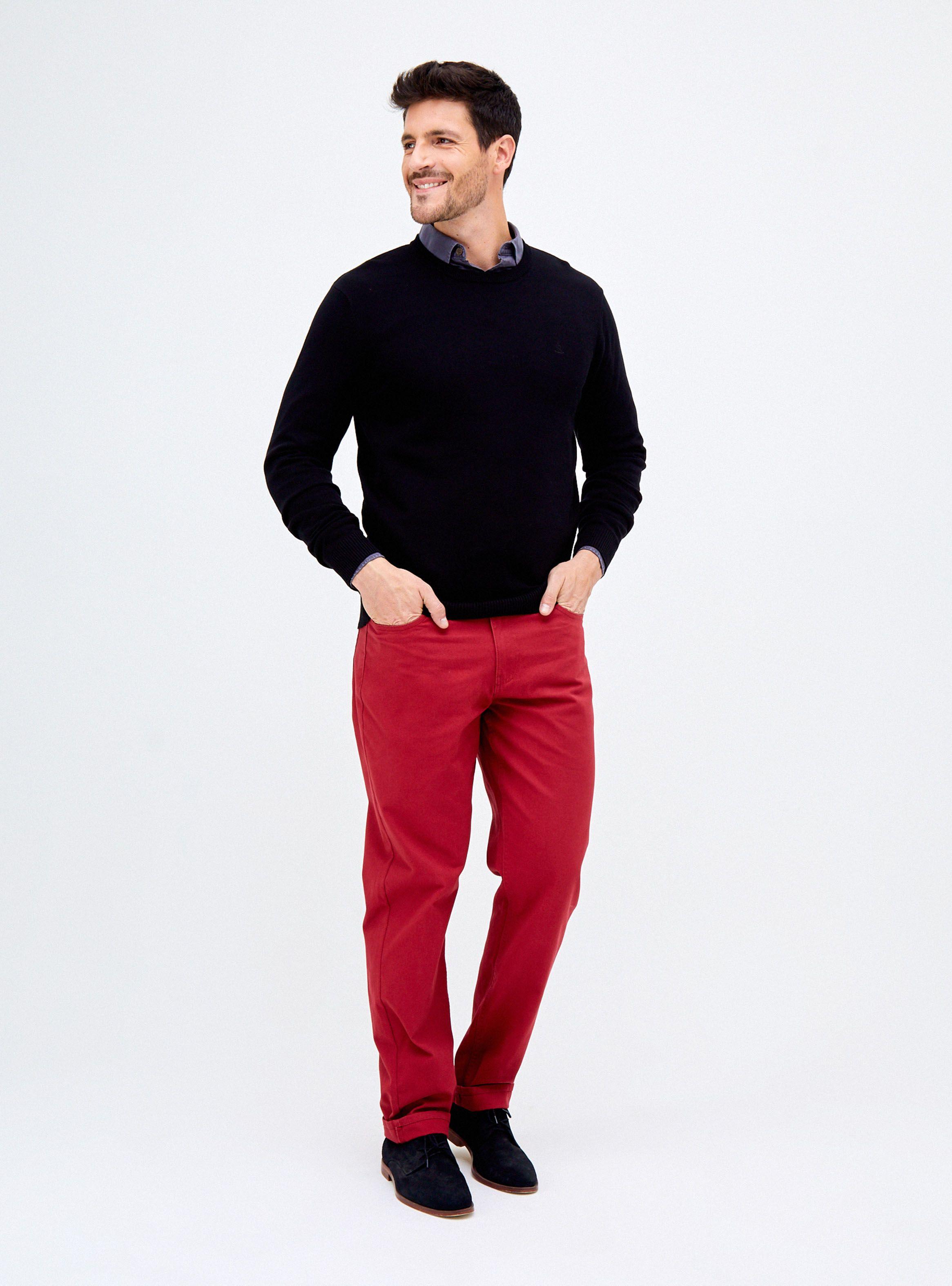 Sweater Cuello Redondo Tejido-3