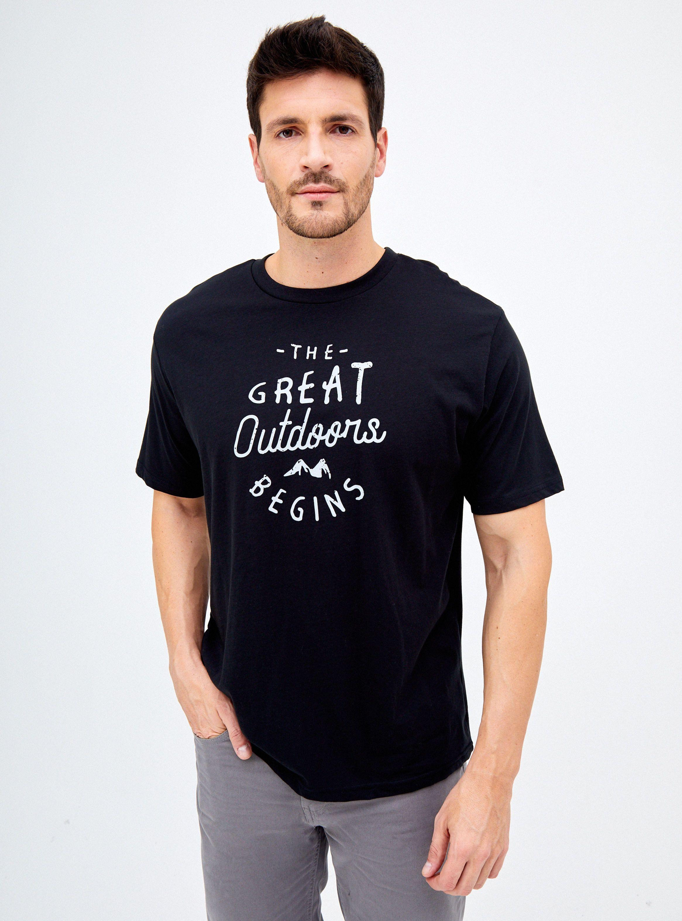 Polera Manga Corta Estampada-0