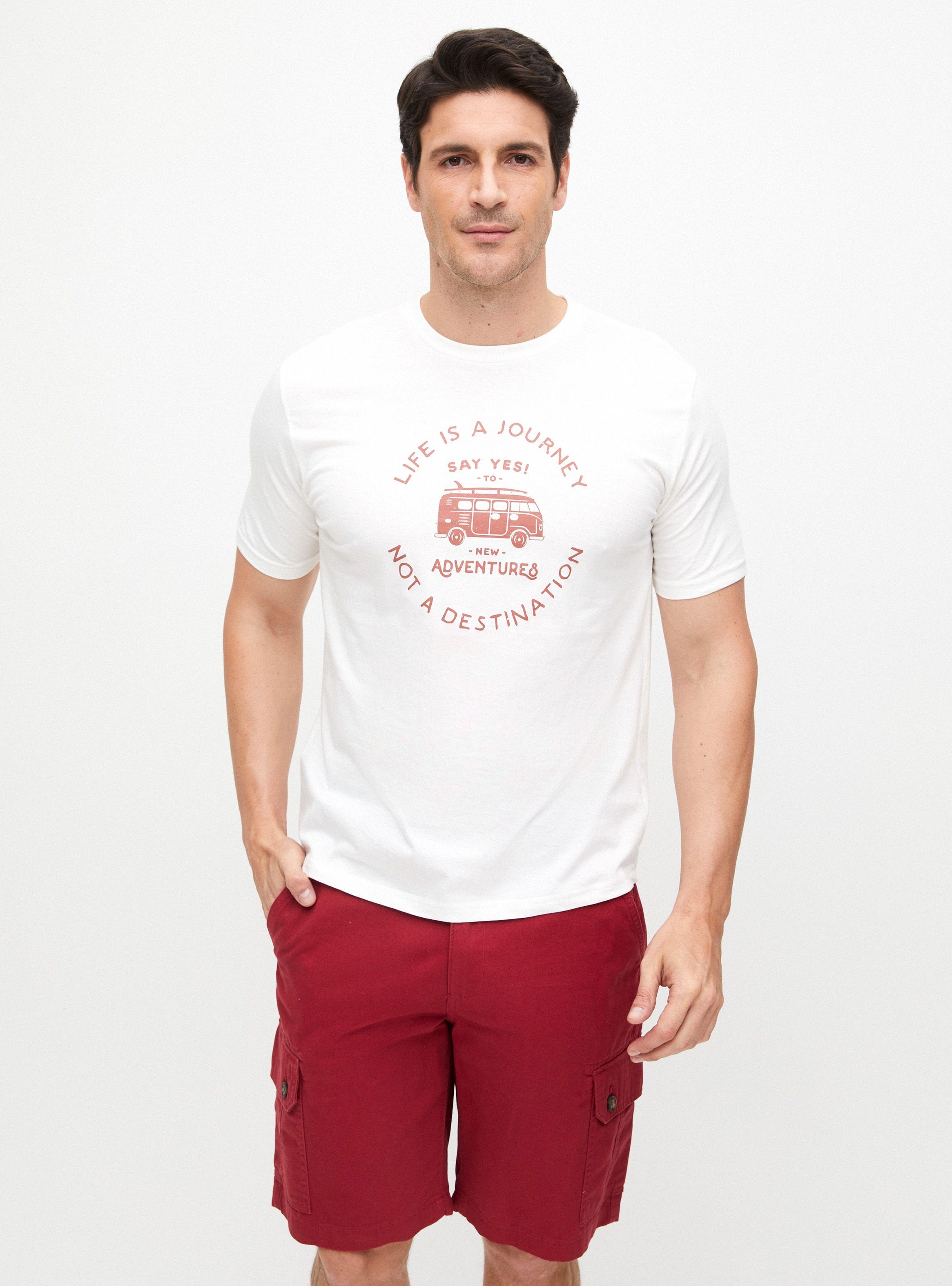 Polera Manga Corta Estampada-0