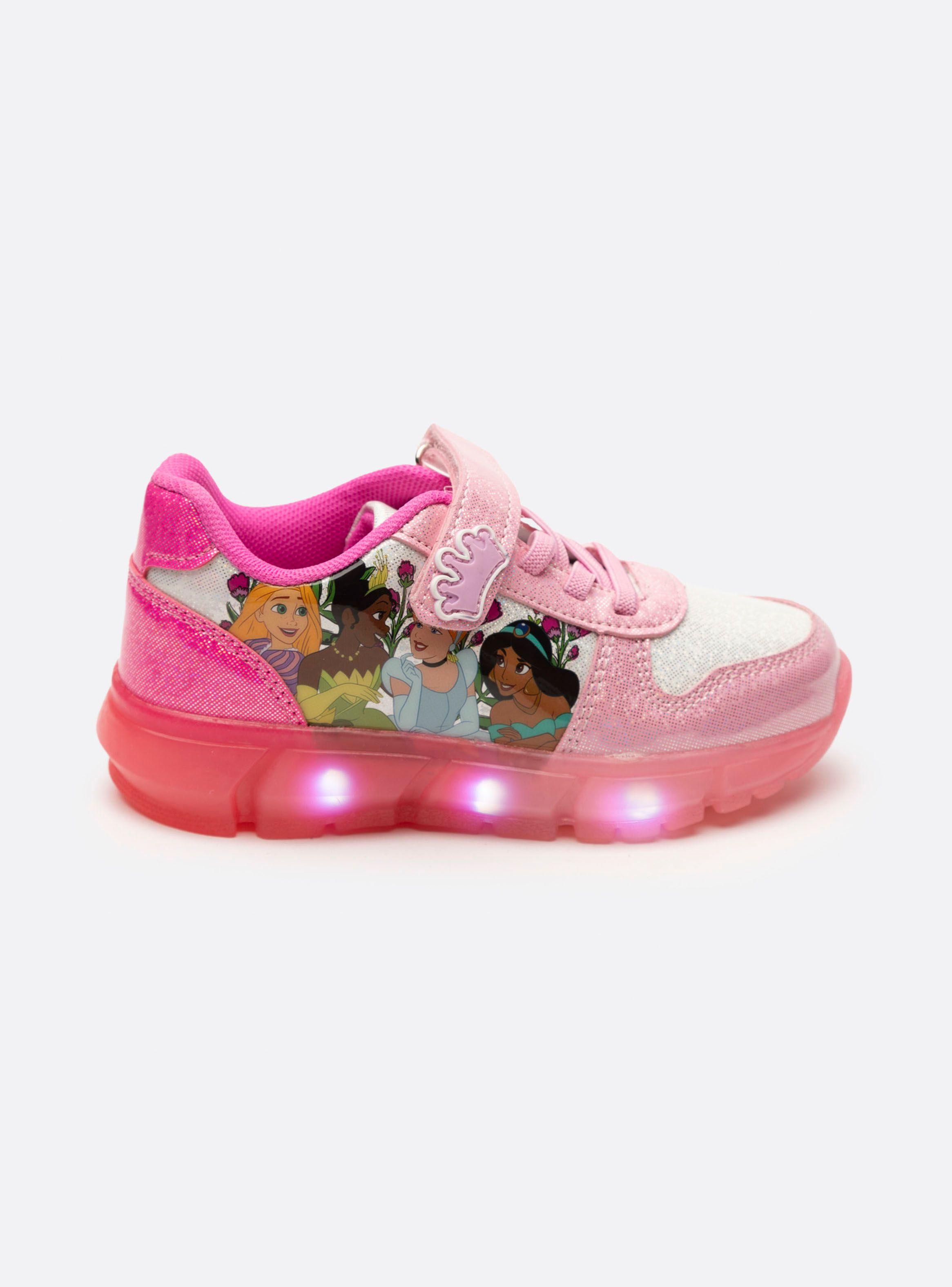 Zapatilla Urbana Personajes Princesas con Luces Niña-0
