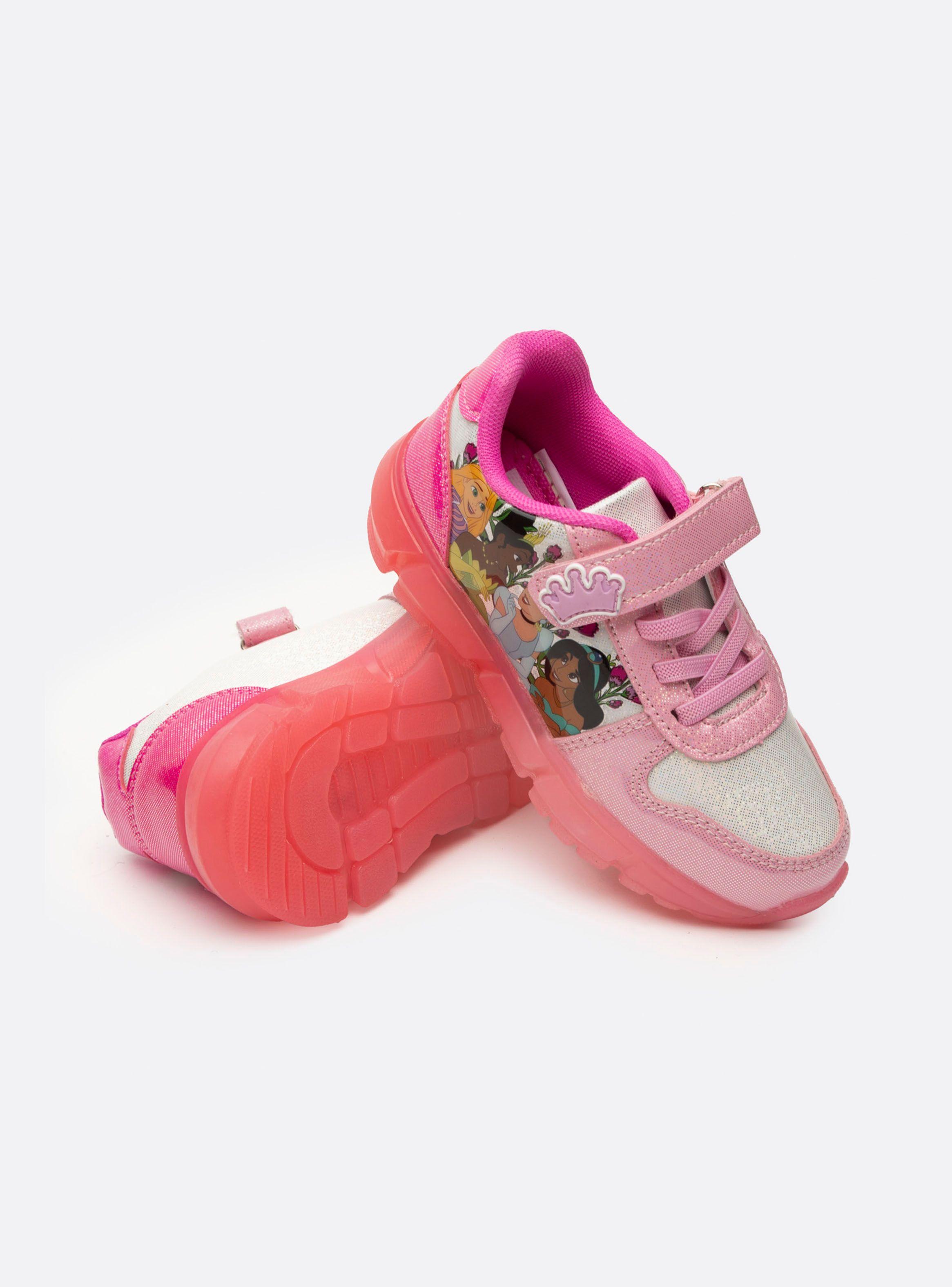 Zapatilla Urbana Personajes Princesas con Luces Niña-2