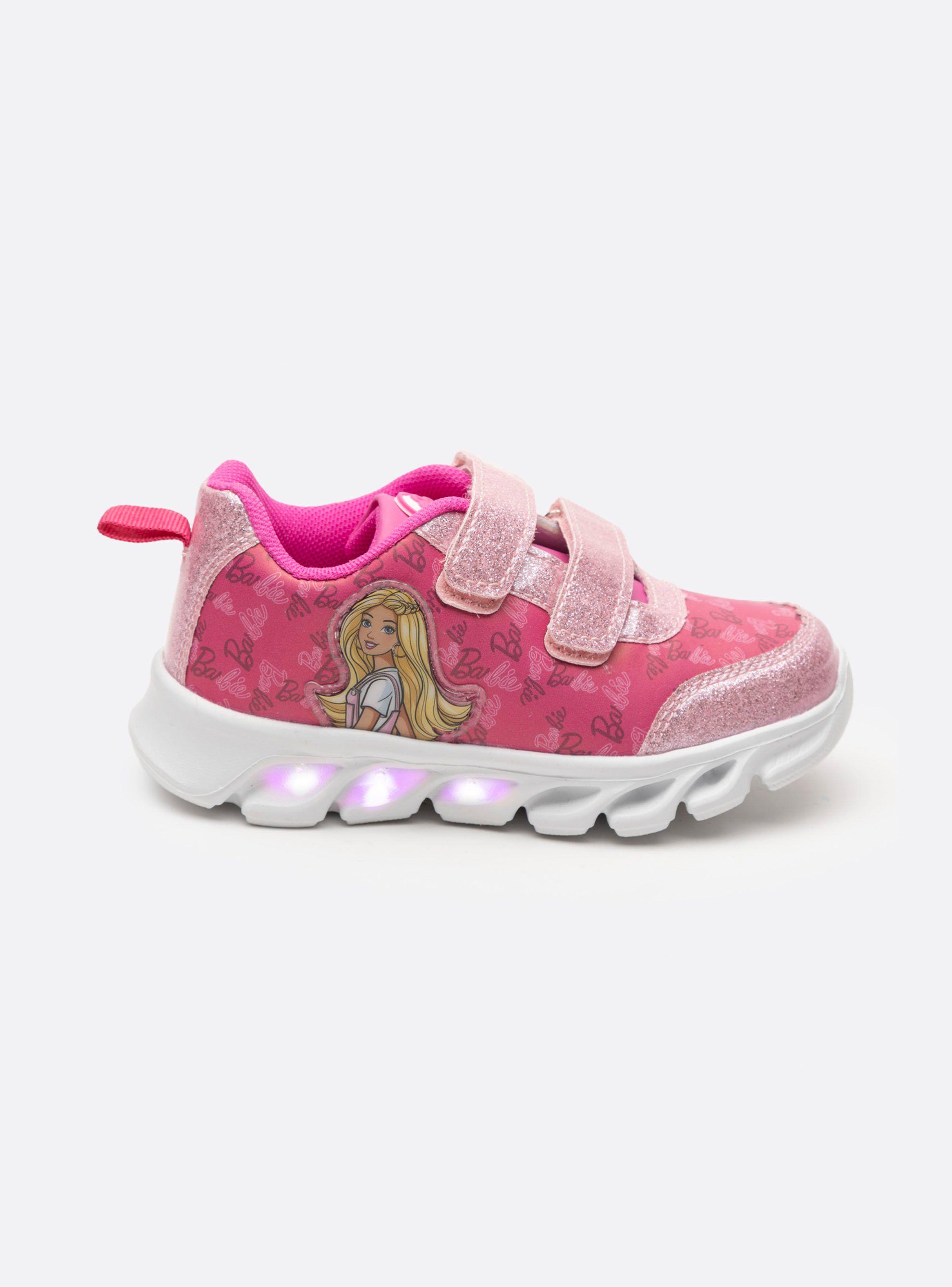 Zapatilla Urbana PrintCara Barbie con Luces Niña-0