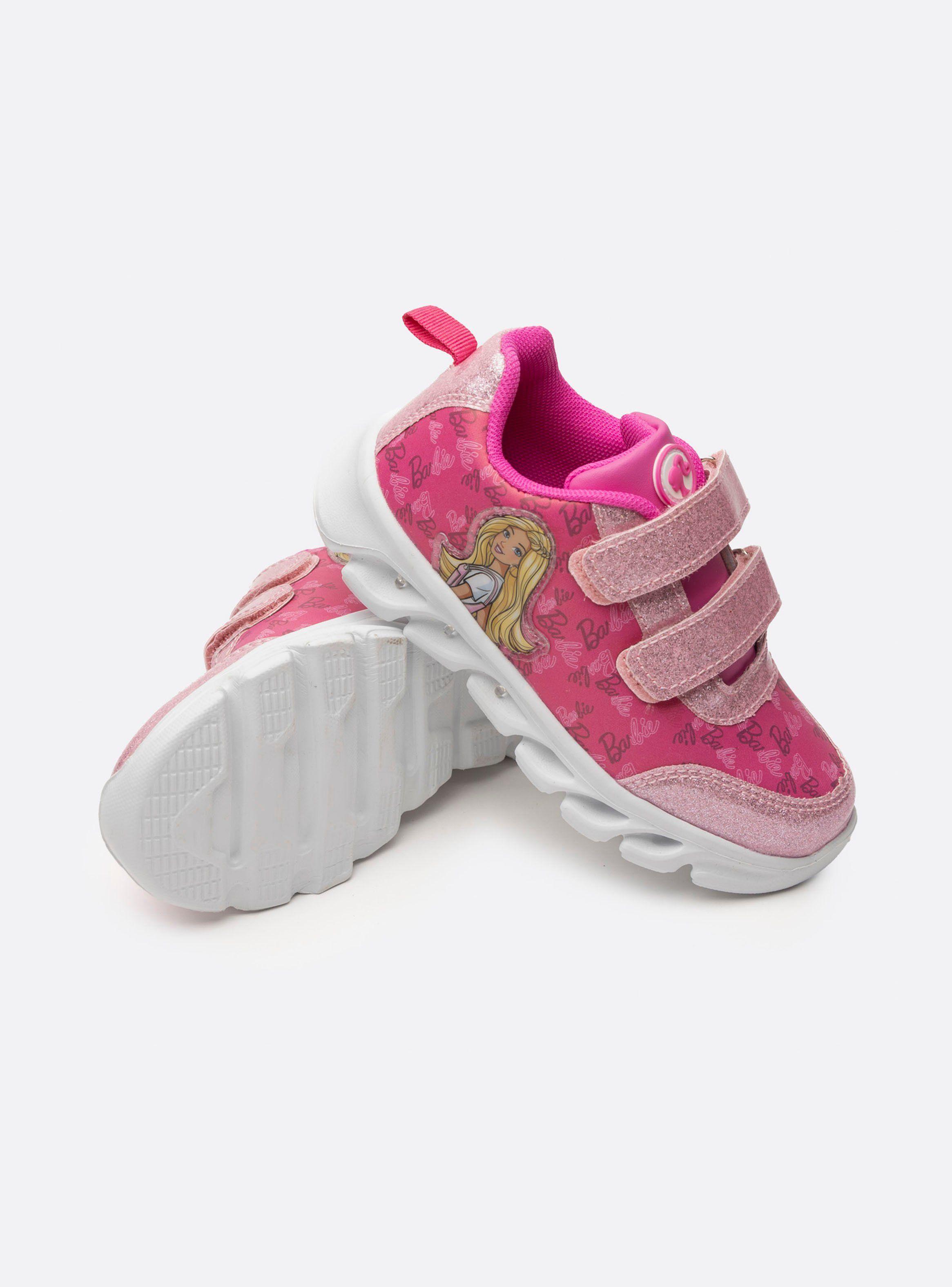 Zapatilla Urbana PrintCara Barbie con Luces Niña-2
