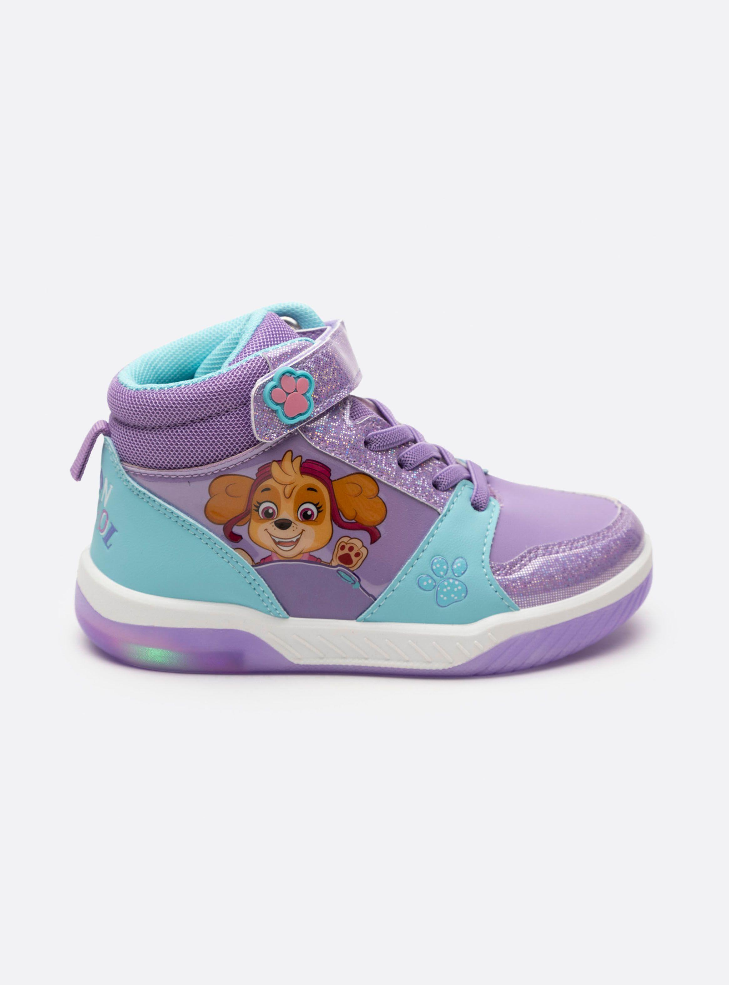 Zapatilla Urbana Caña y Velcro con Luces Niña-0