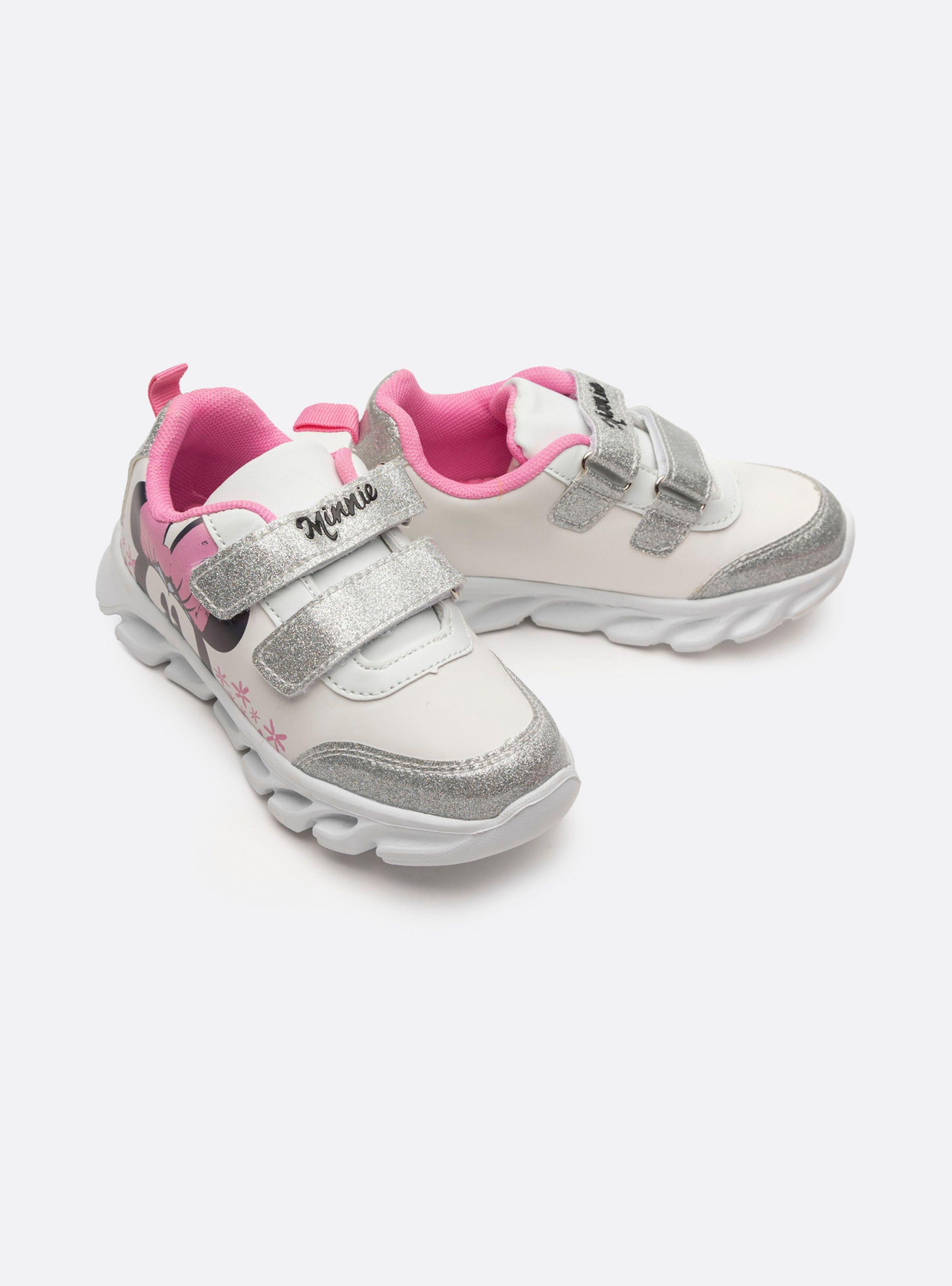 Zapatilla Urbana Ojos Minnie con Luces Niña-1