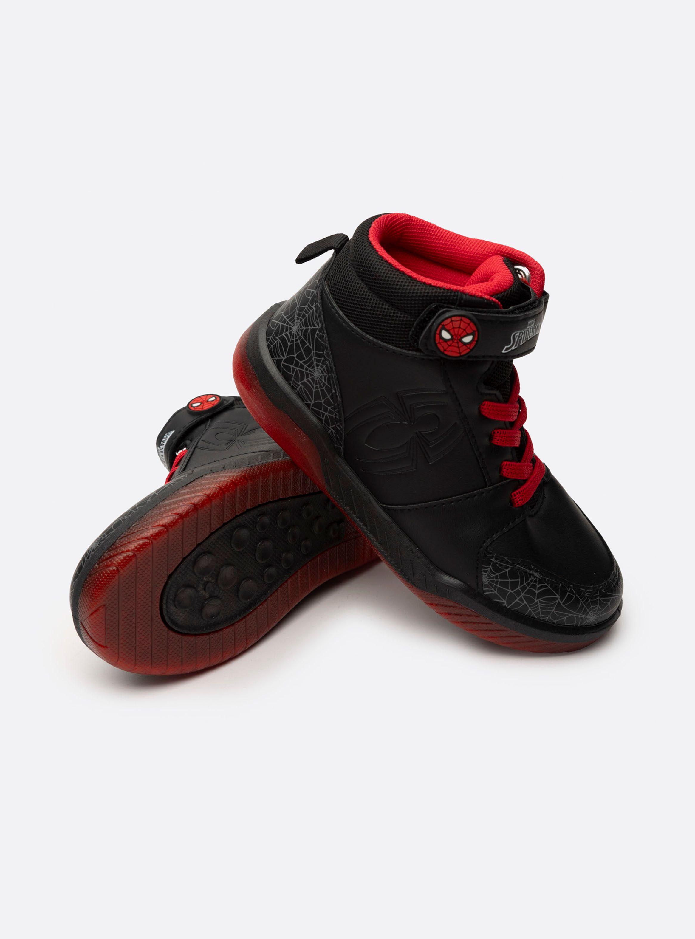 Zapatilla Urbana Hombre Araña con Luces Niño-2
