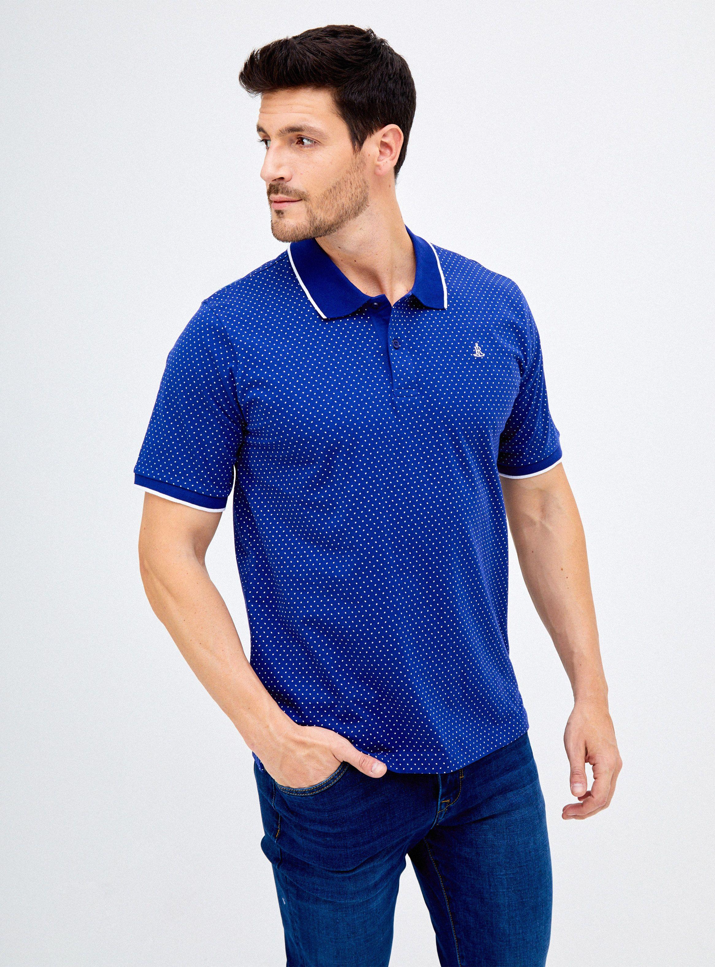 Polera Mini Print Manga Corta Jersey-0