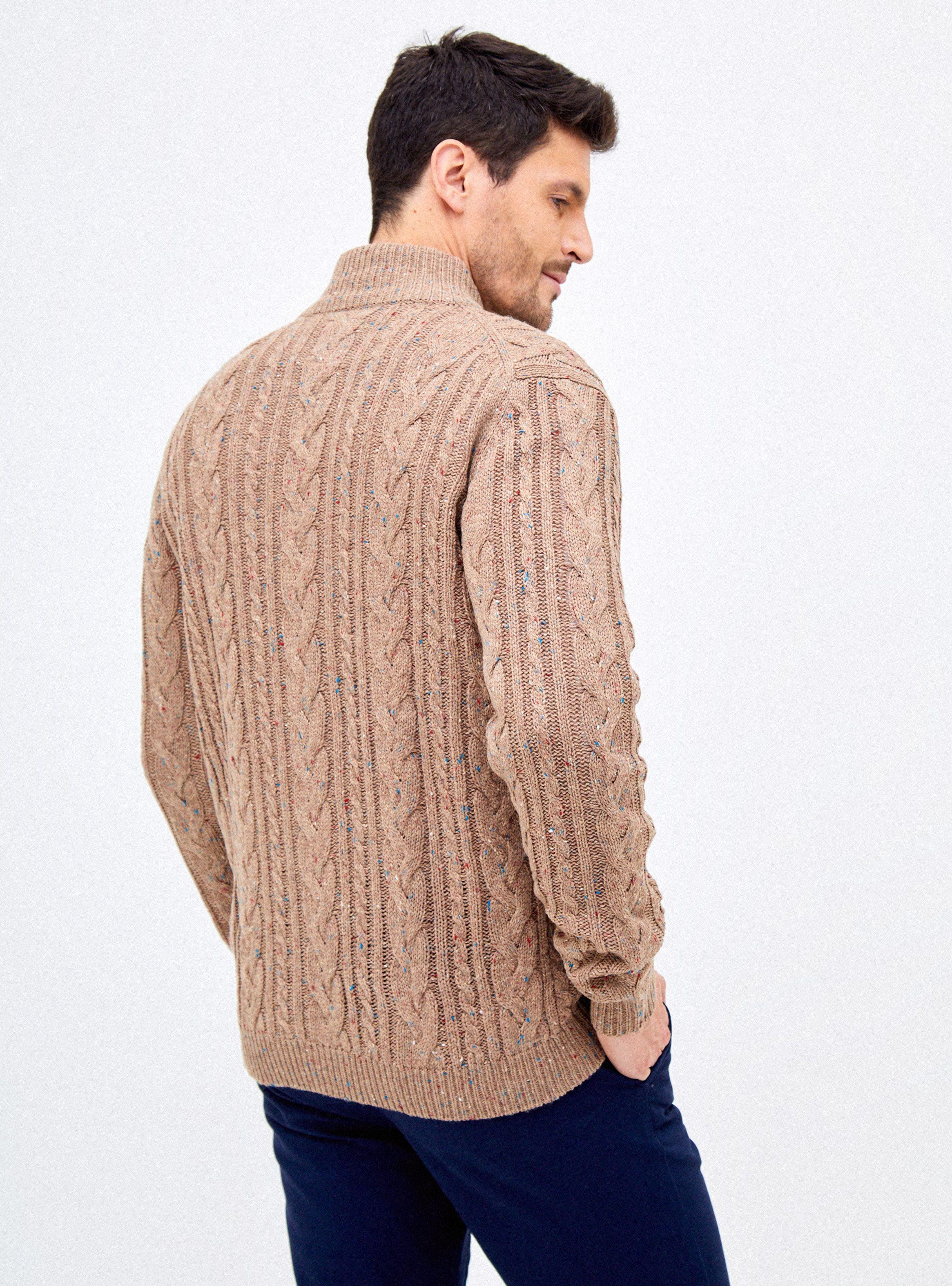 Chaleco Tejido Cierre Trenzado-1