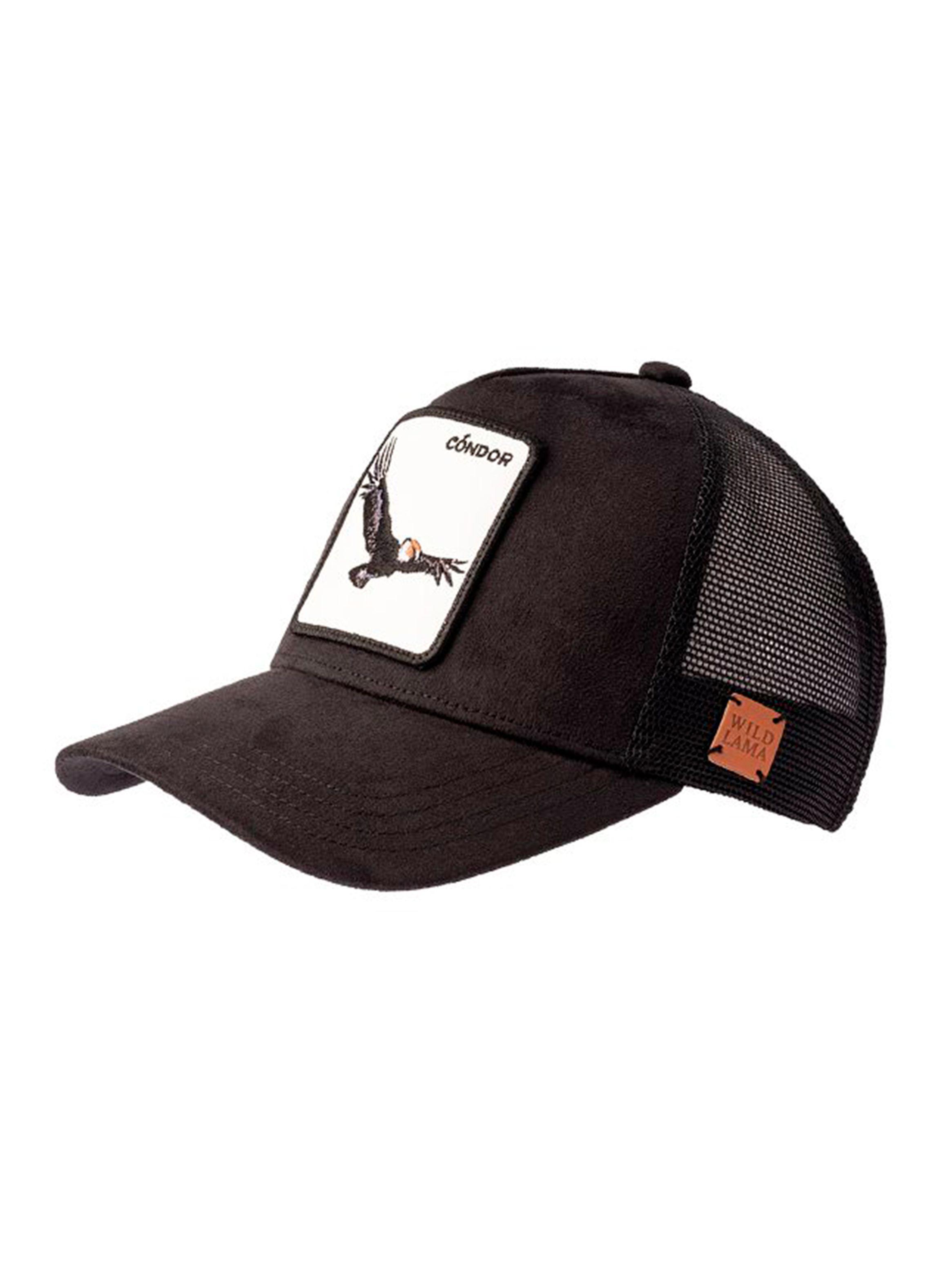 Jockey Animal Trucker Condor Black Suede-2