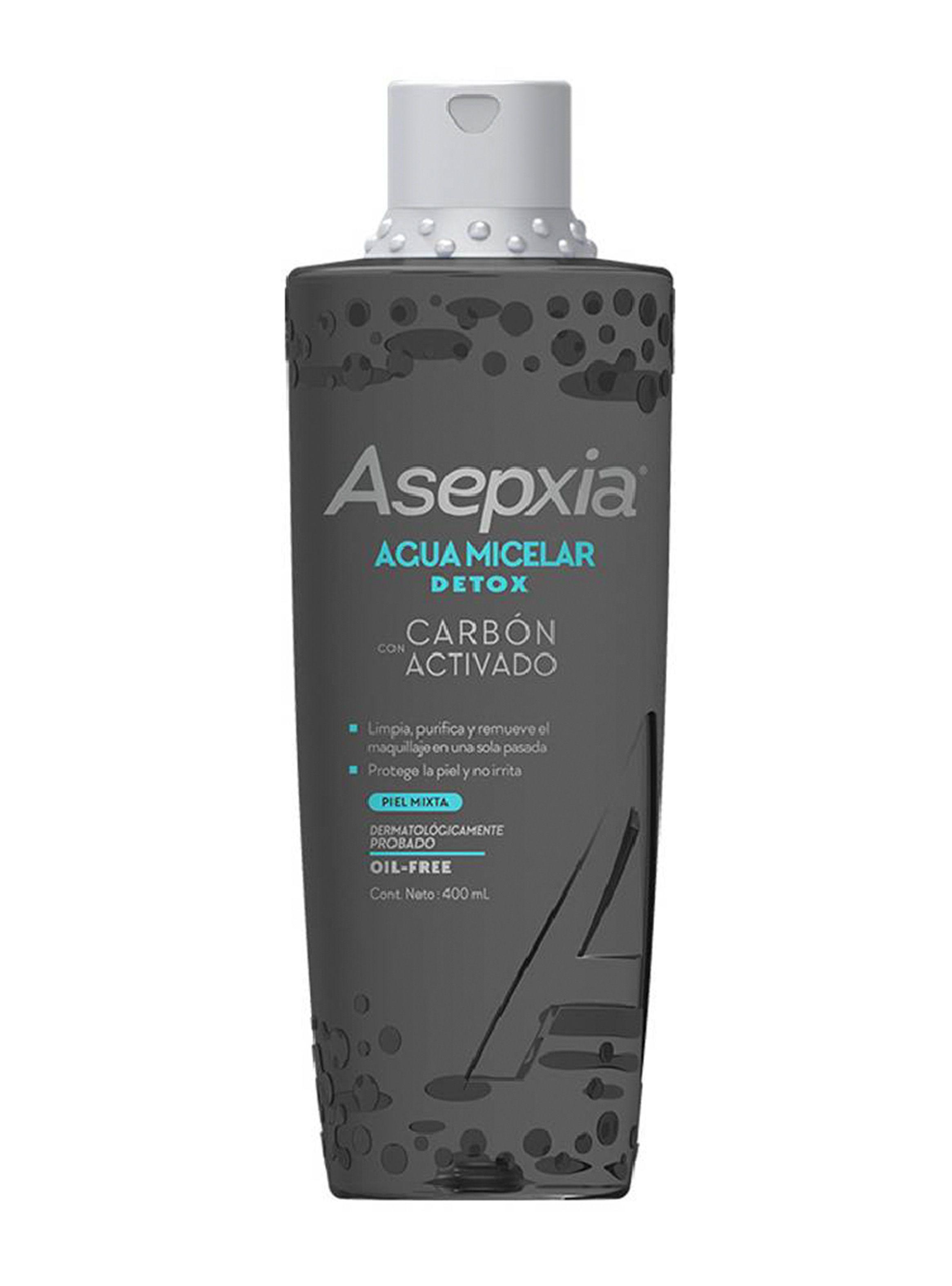 Agua Asepxia Micelar Carbón 400 ml-0