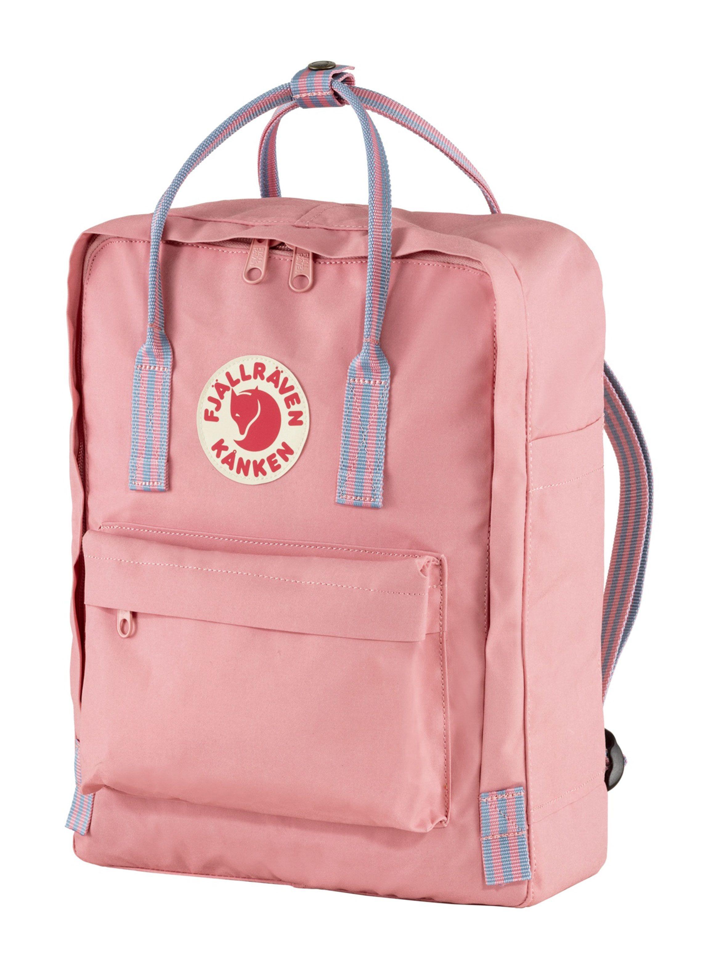 Mochila Kanken Classic Pink-Long Stripes-0