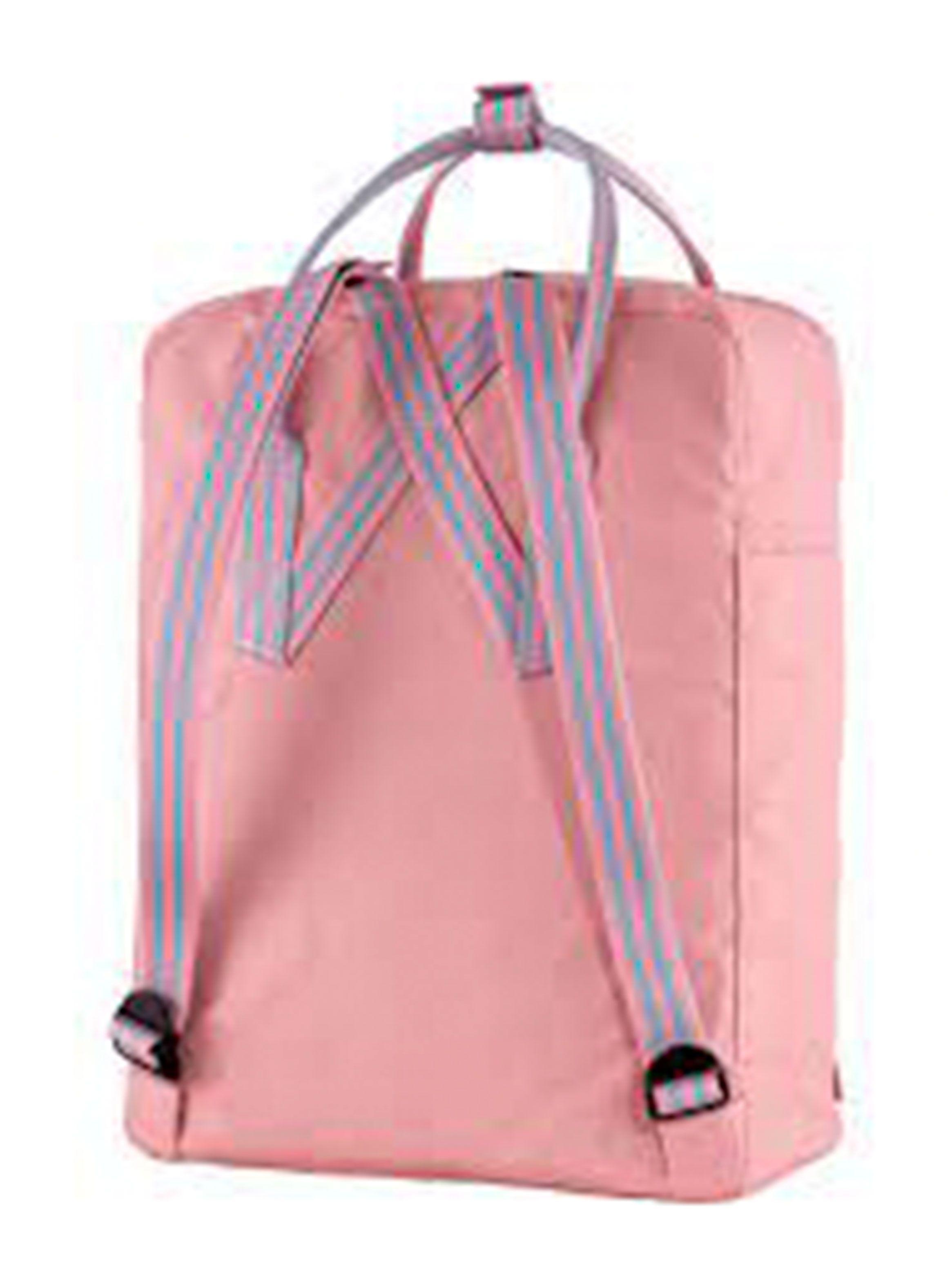 Mochila Kanken Classic Pink-Long Stripes-1