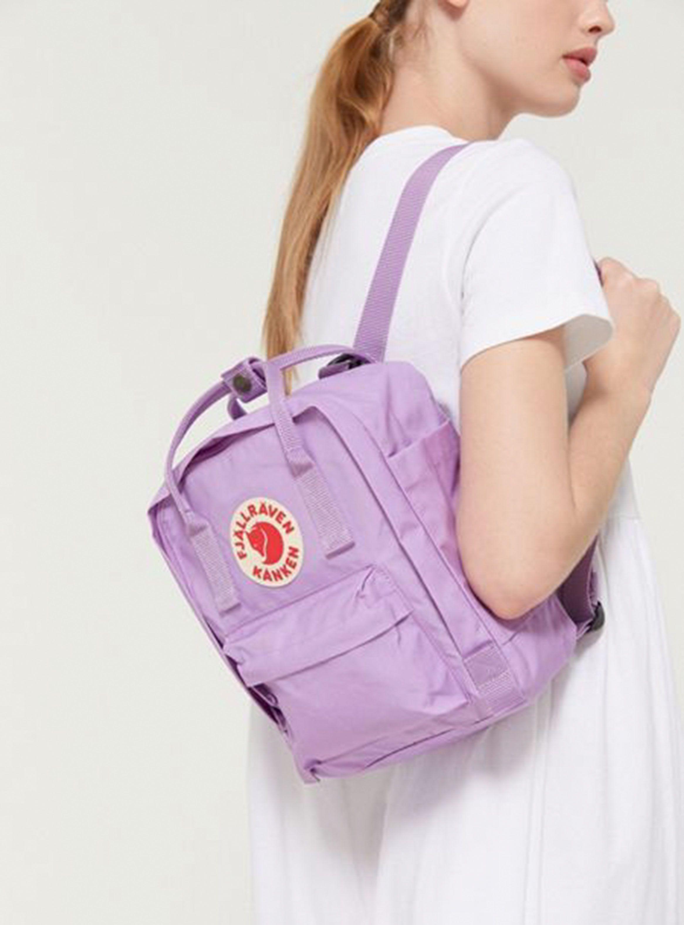 Mochila Kanken Mini Pastel Lavender-2