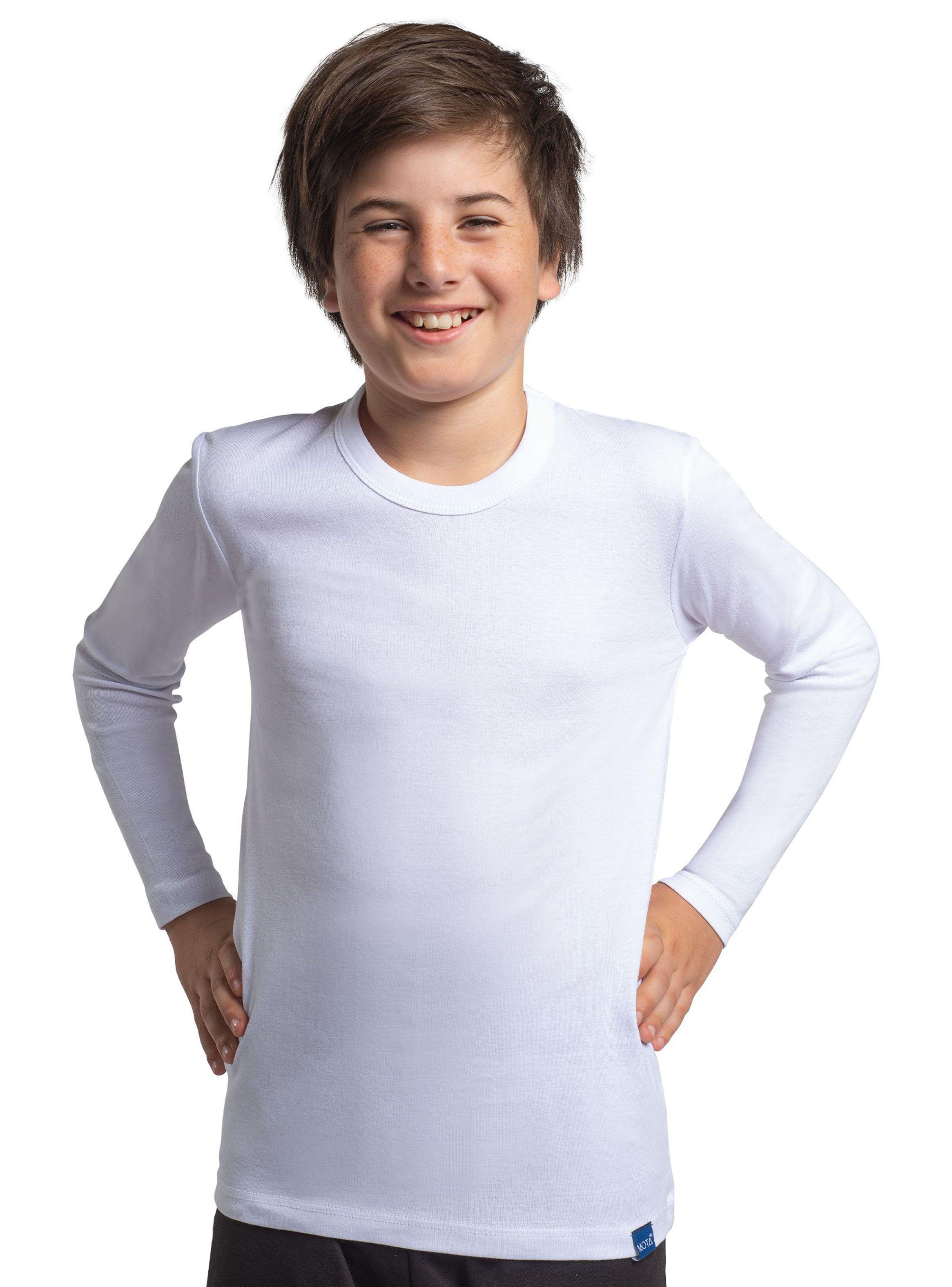Pack 2 Camiseta Manga Larga Algodón Unisex-1