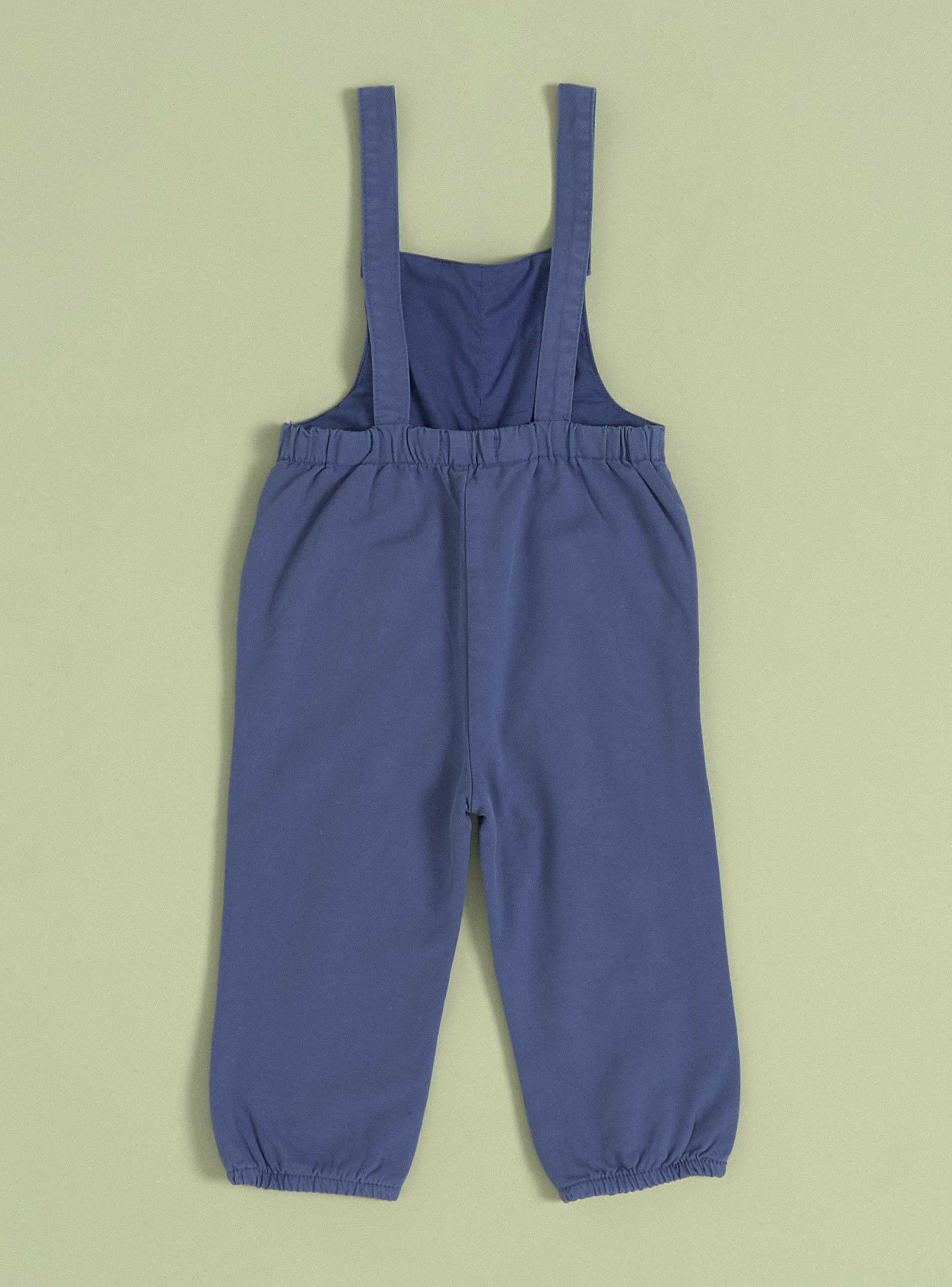 Jardinera Niño con Bolsillos Parche-1